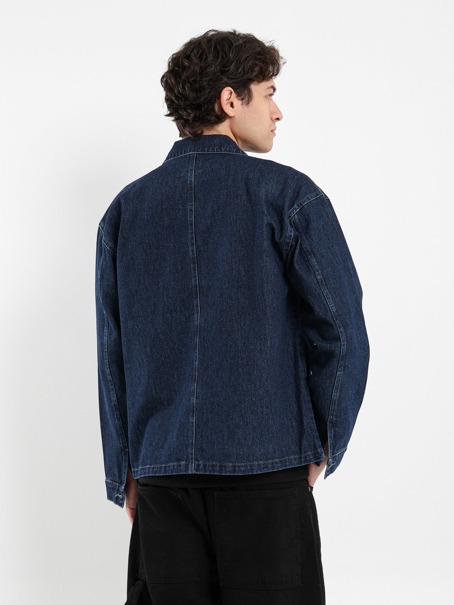 Two Patch Pocket Denim Shirt