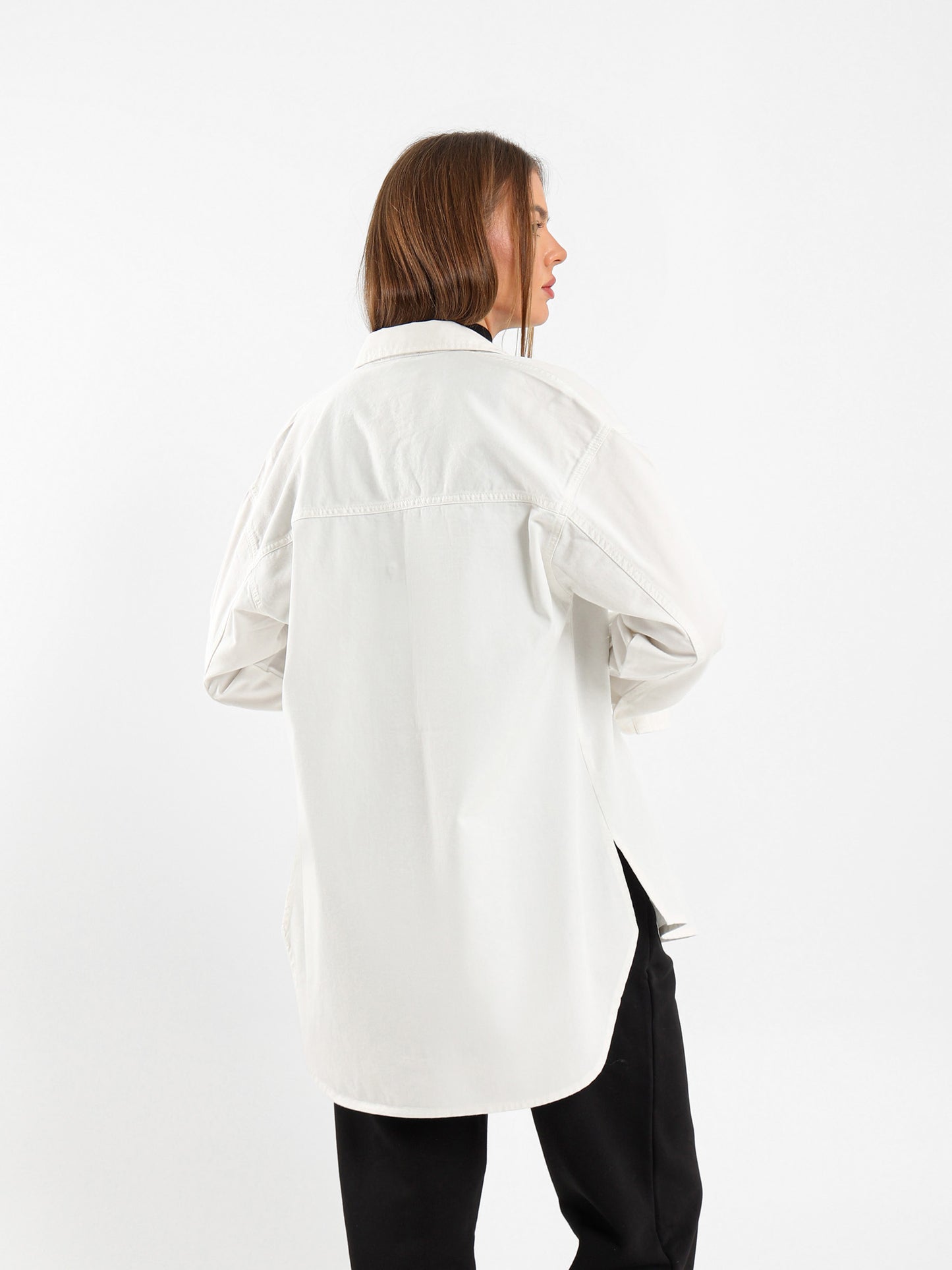 Oversized Denim Shirt