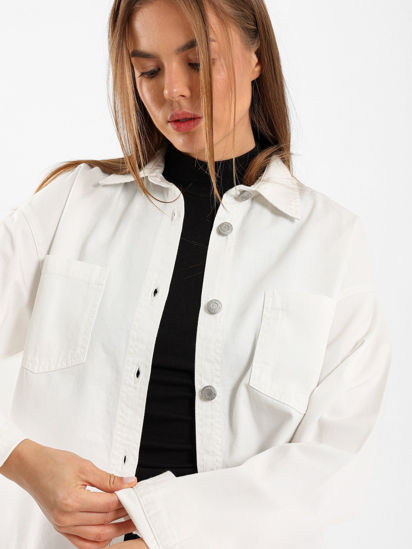 Oversized Denim Shirt