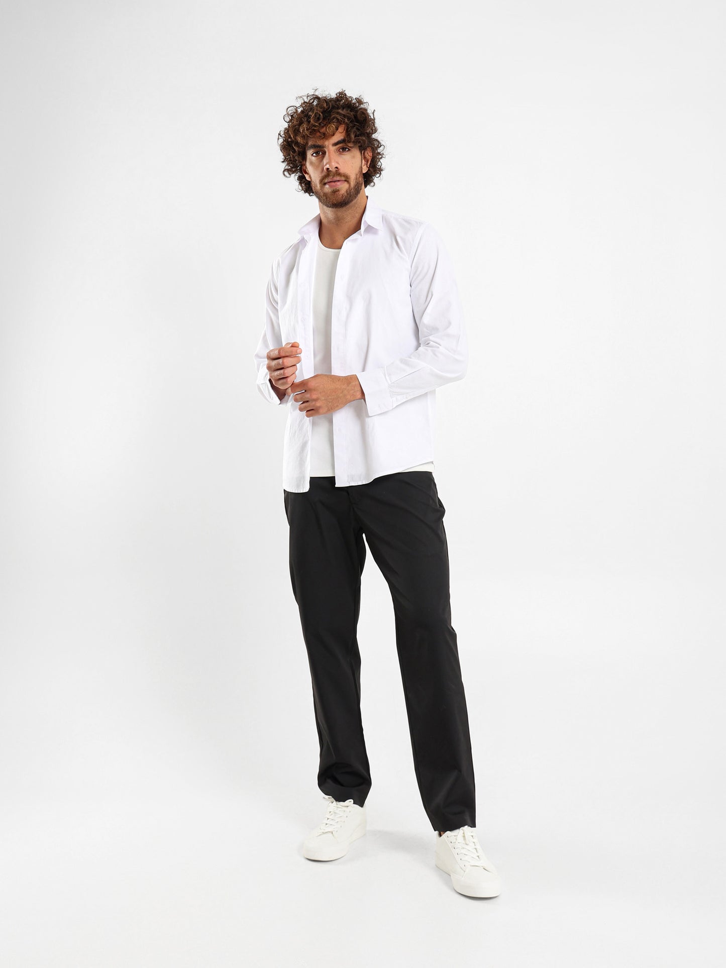 Basic Smart Long Sleeve Shirt