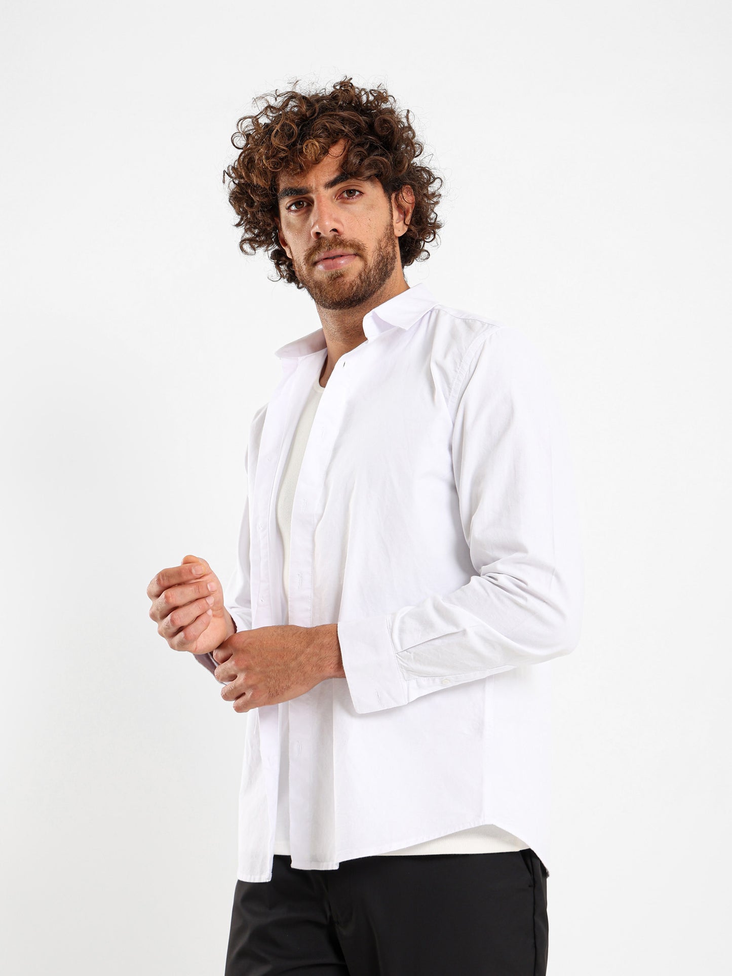 Basic Smart Long Sleeve Shirt