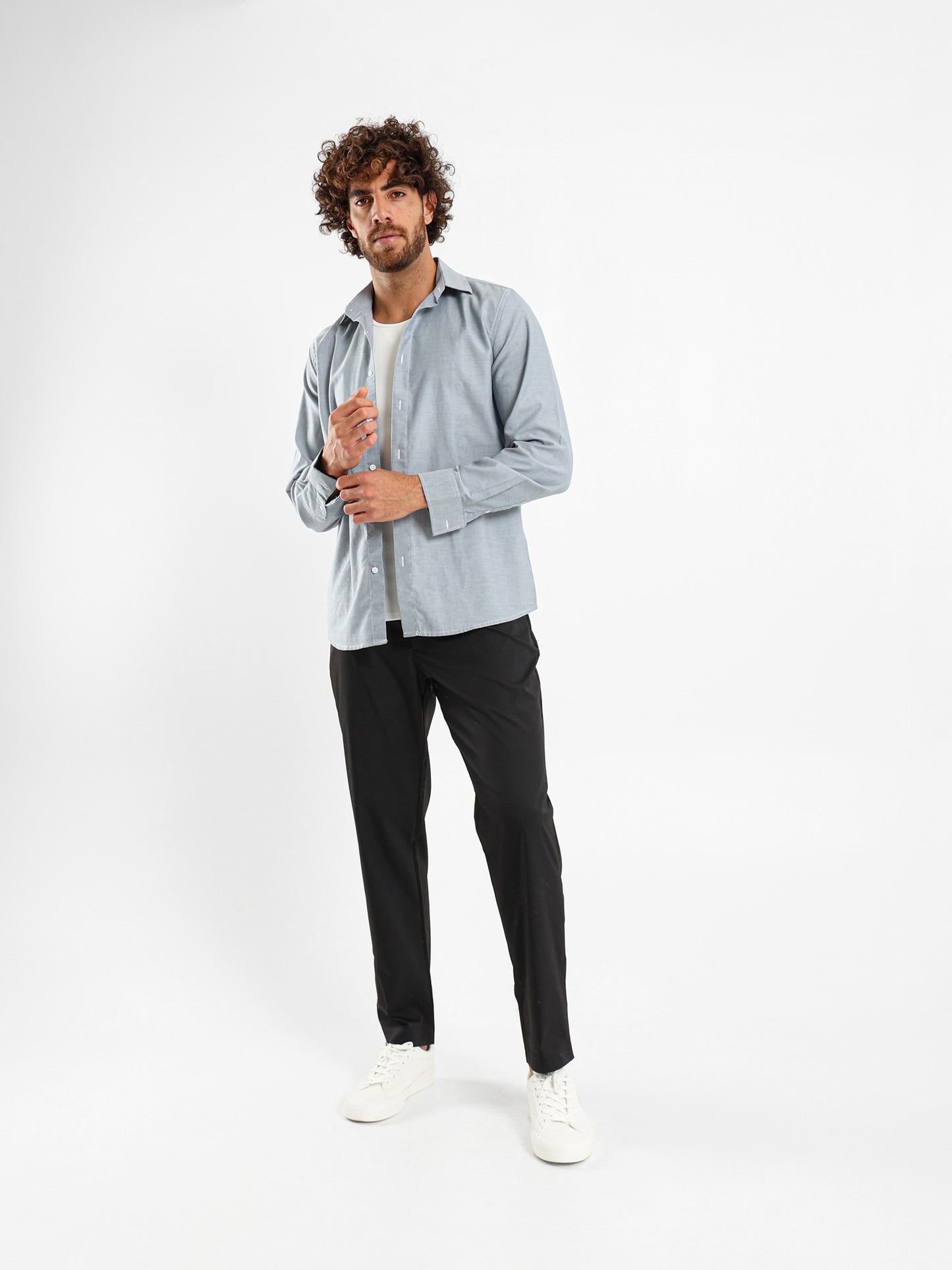Basic Smart Long Sleeve Shirt