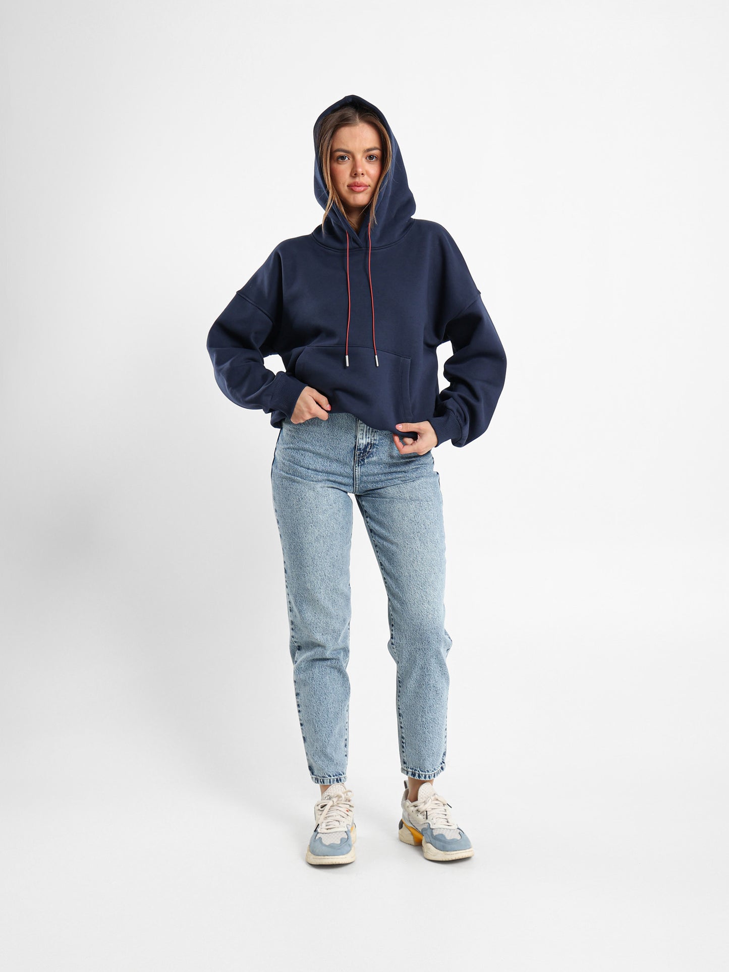 Oversized Hoodie With Badge