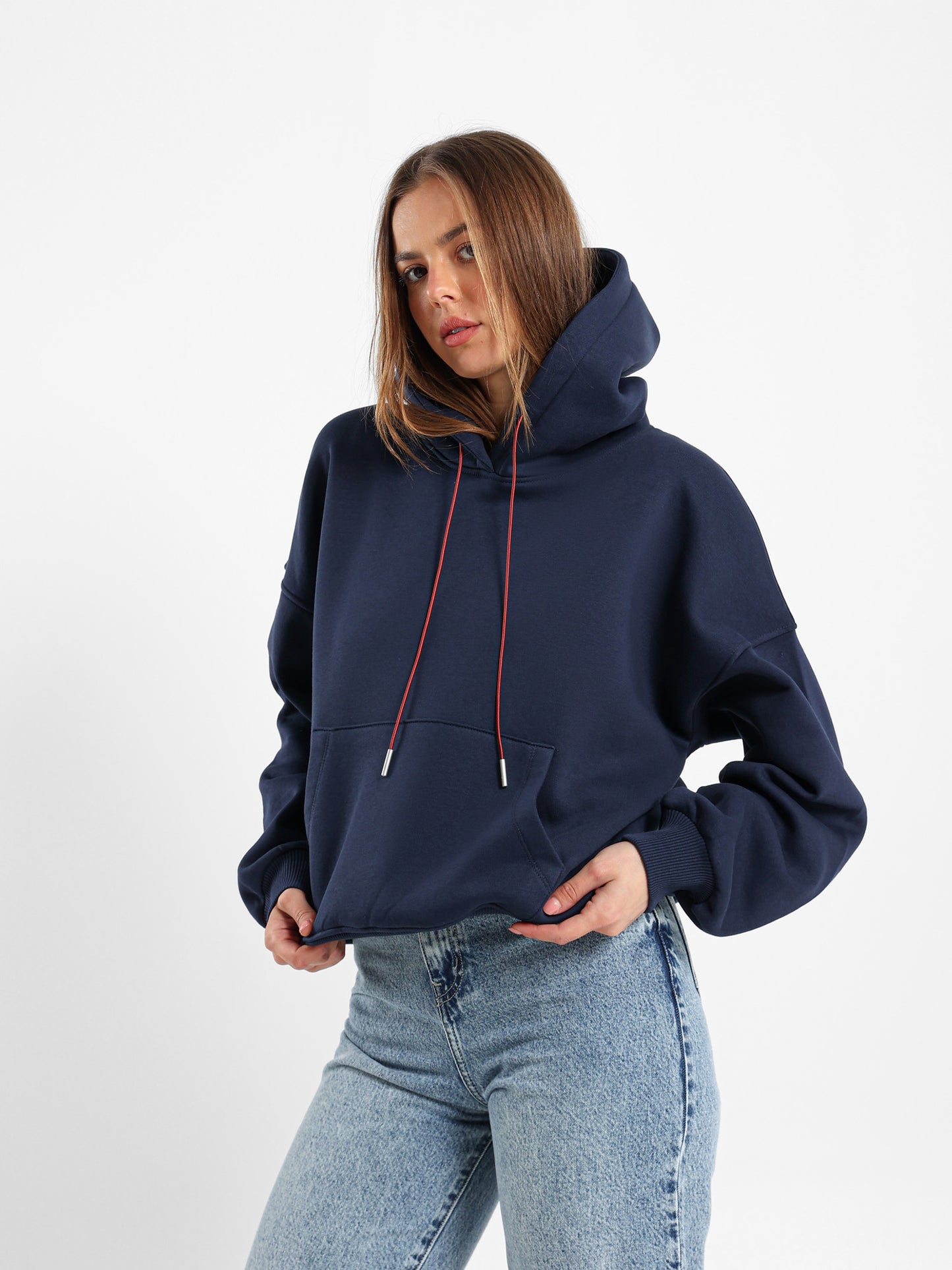 Oversized Hoodie With Badge