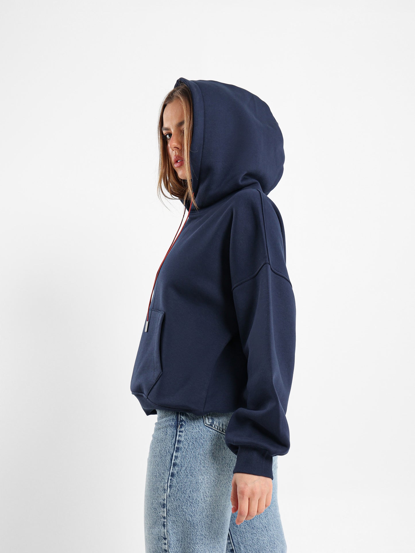 Oversized Hoodie With Badge