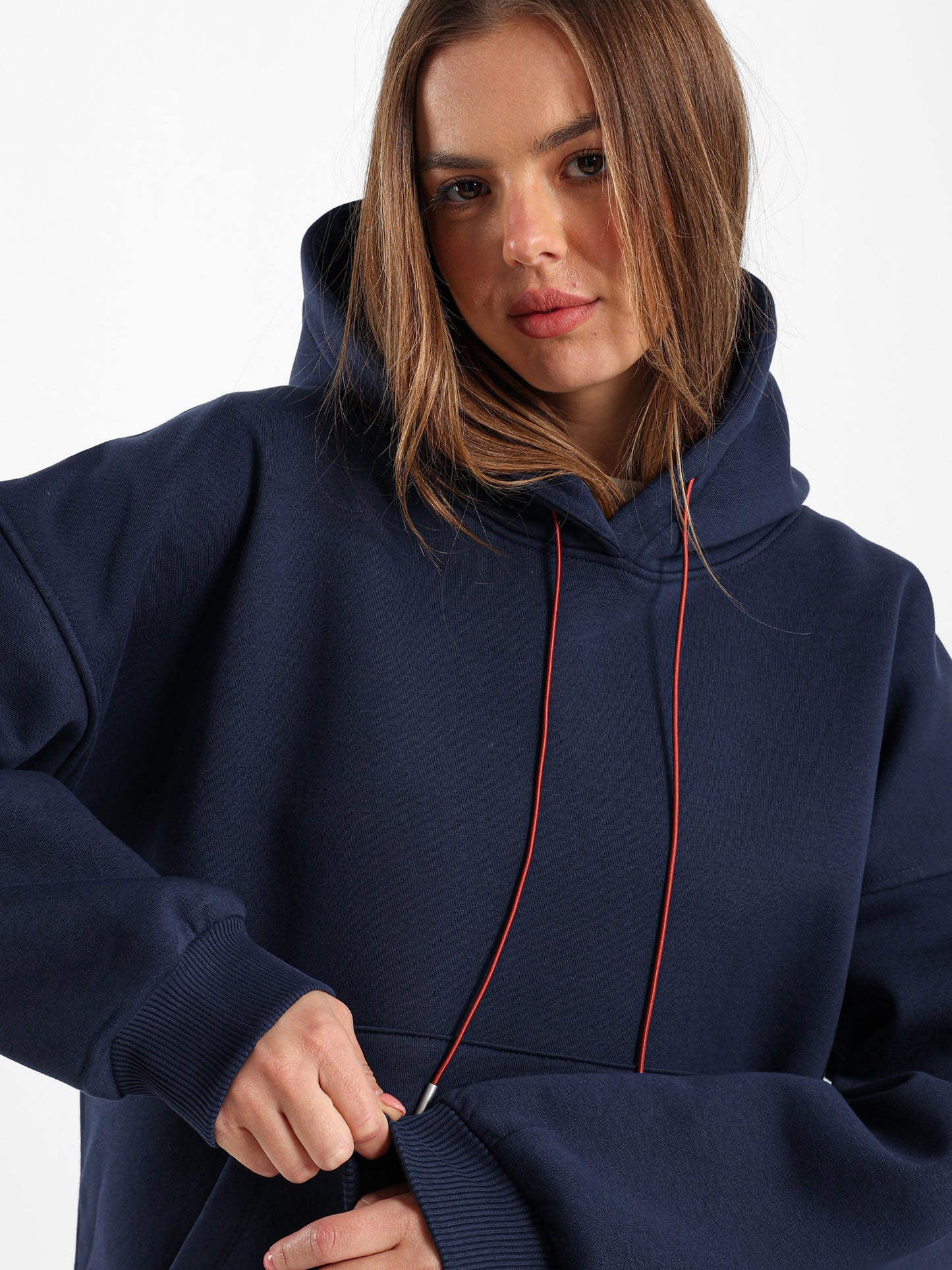 Oversized Hoodie With Badge