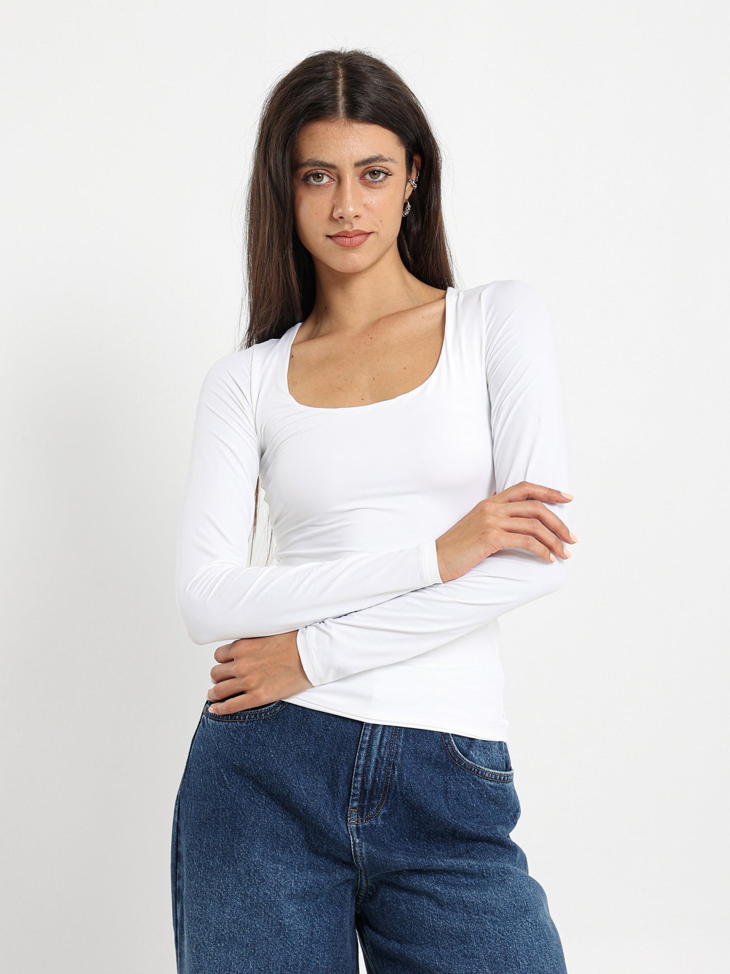 Long Sleeve Solid Top