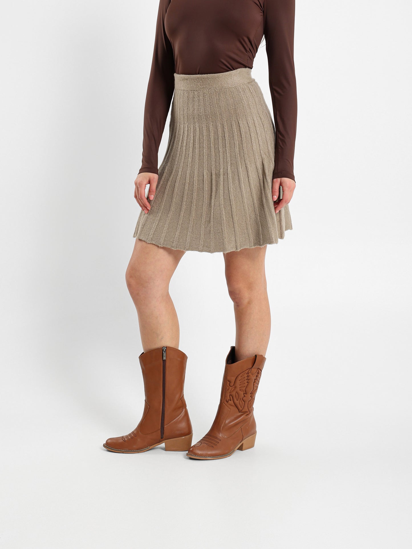 Pinstripe Skort