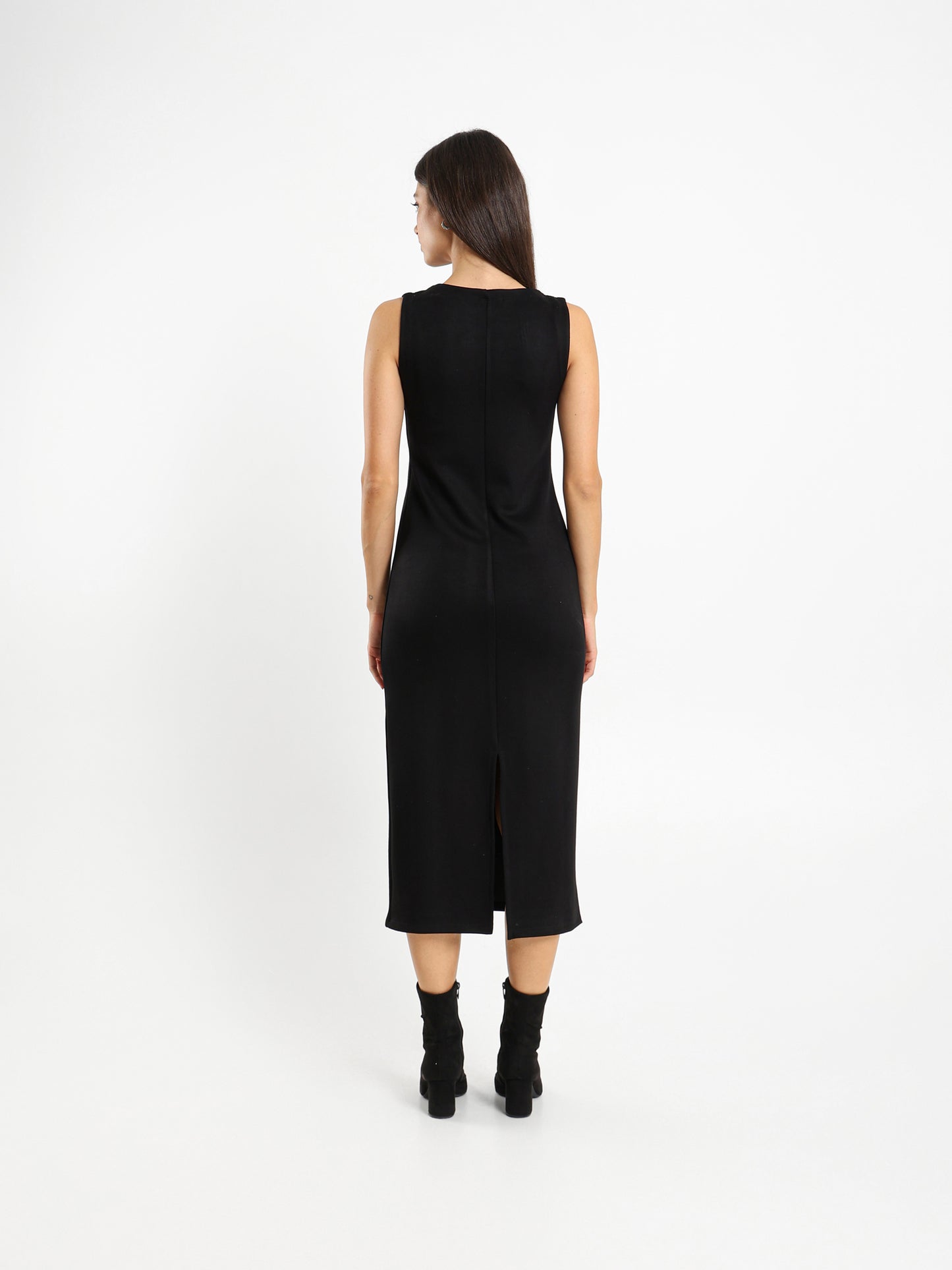 Eyelet Midi Dress