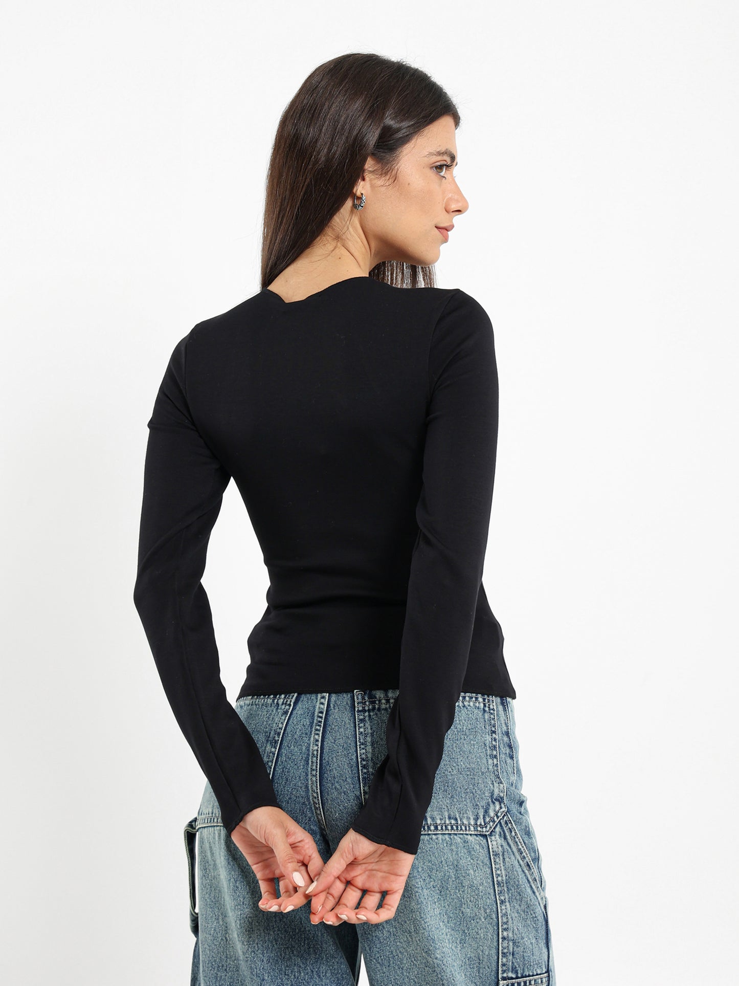 Outer Stitch Long Sleeve Tee