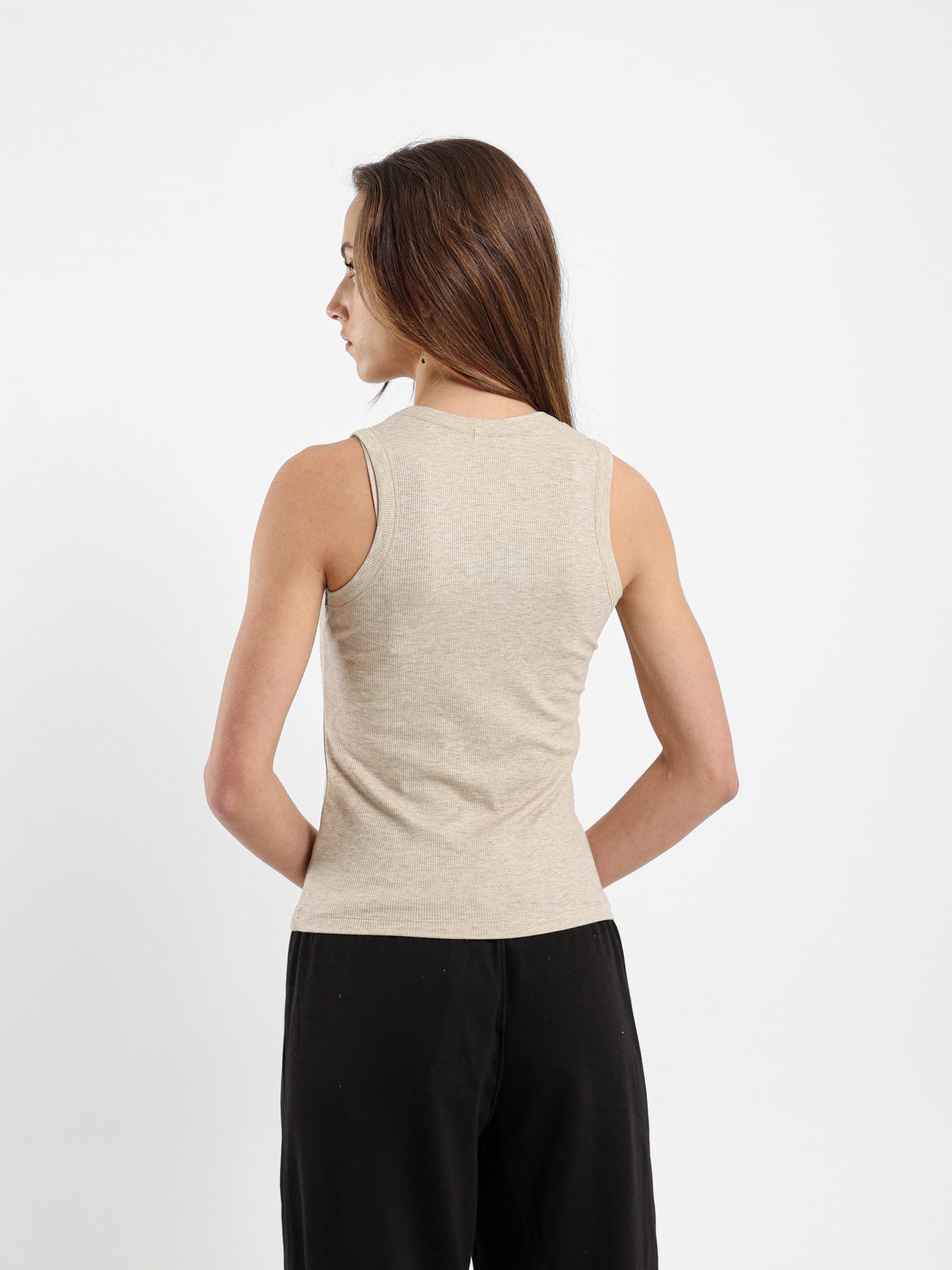 Basic Solid Sleeveless Top