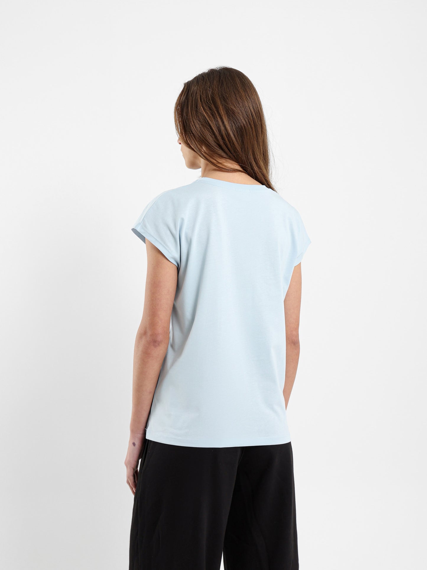 Pickles Print Cap Sleeve T-Shirt
