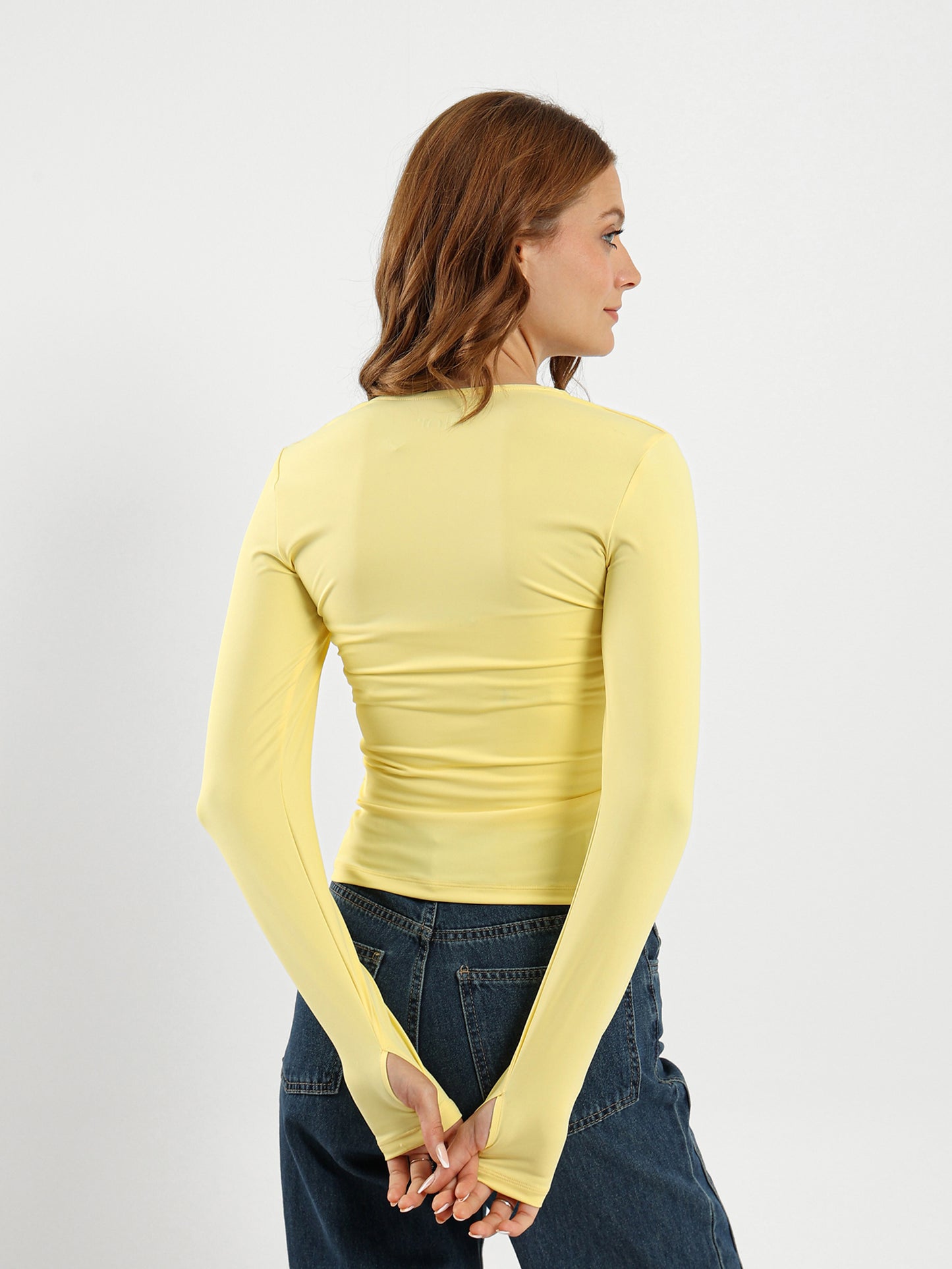 Basic Fitted Long Sleeve Top