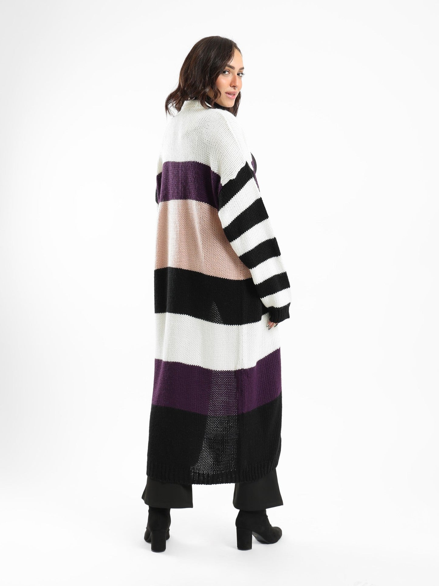 Cardigan - Striped - Colourful