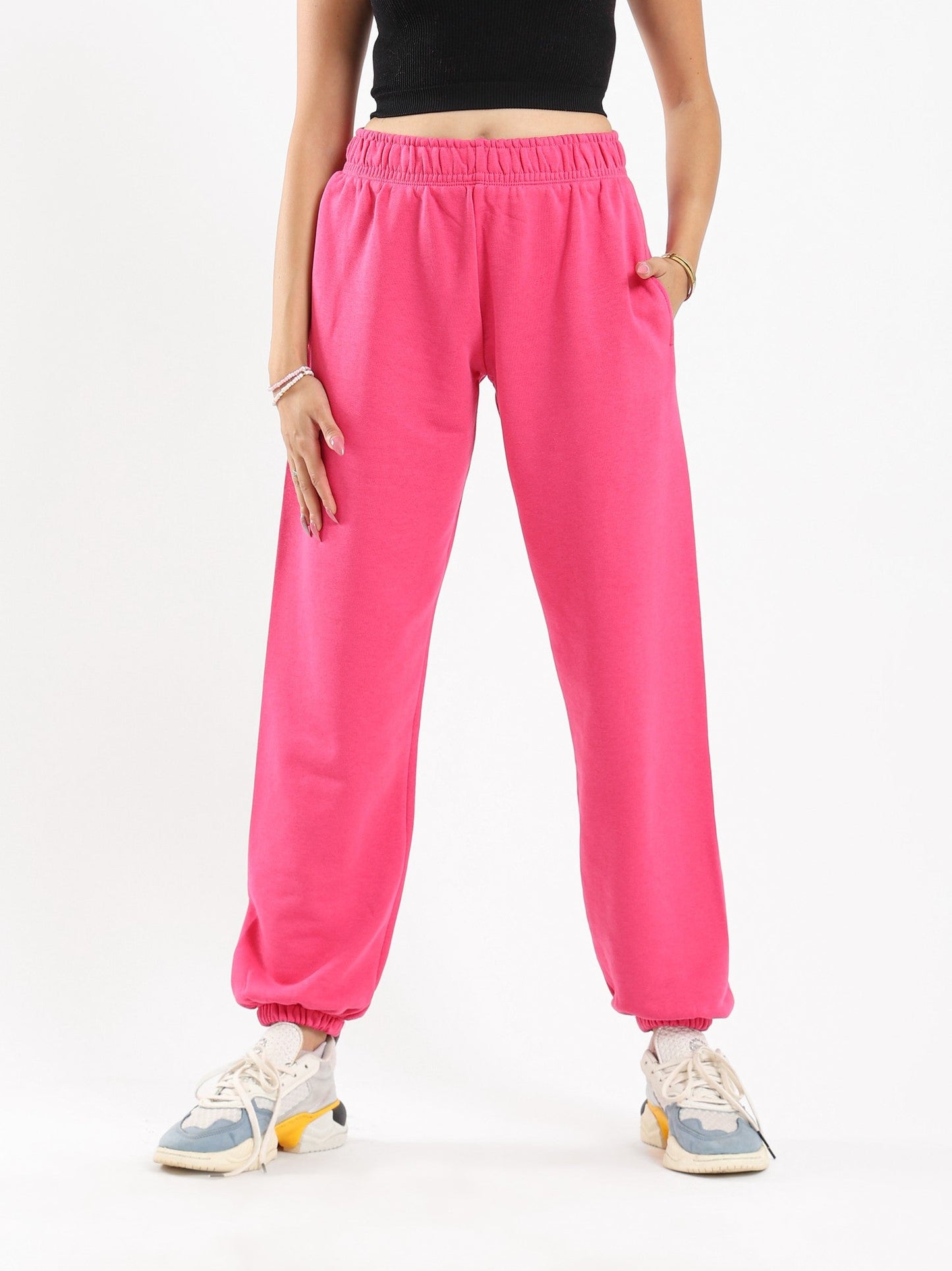 Sweatpants - Solid - With Hem