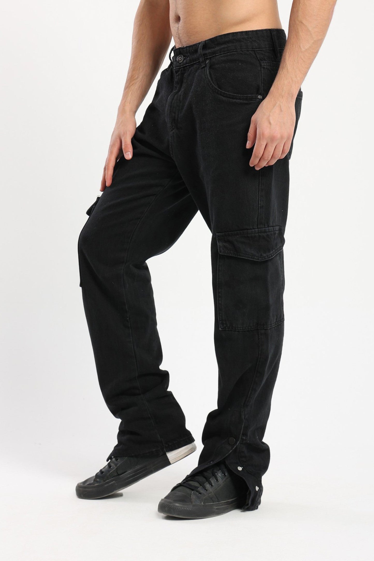 Cargo Pants with Side Pockets - Outlet