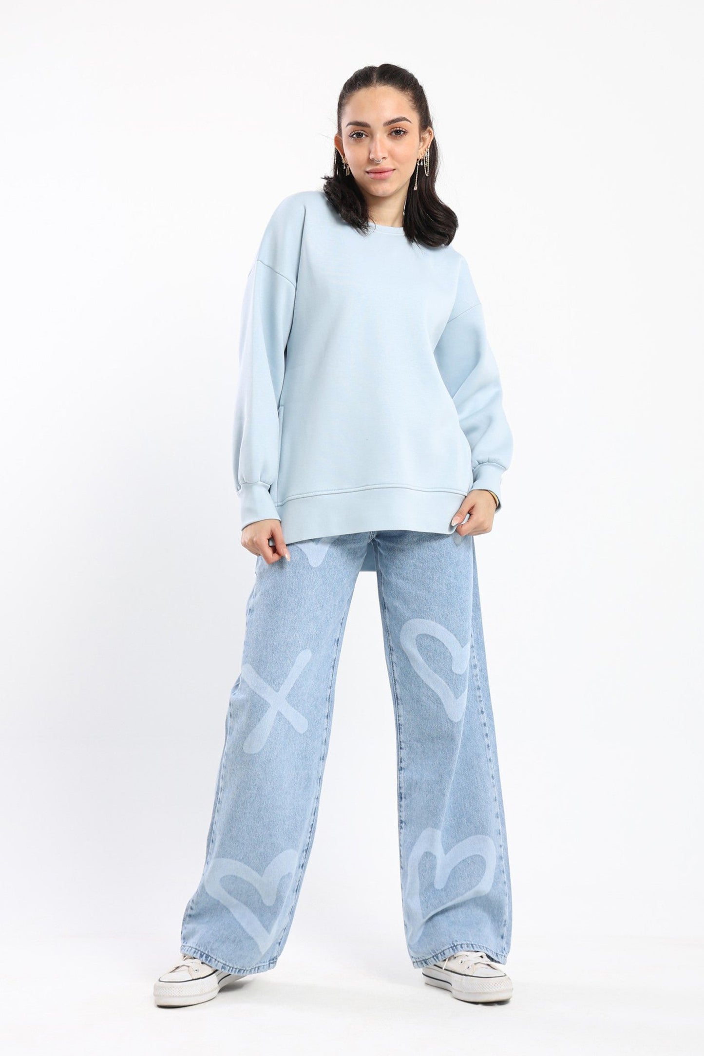 Top - High-Low - Oversized