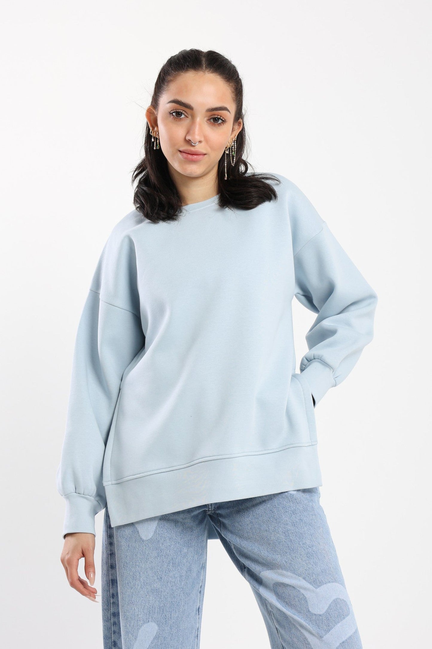 Top - High-Low - Oversized