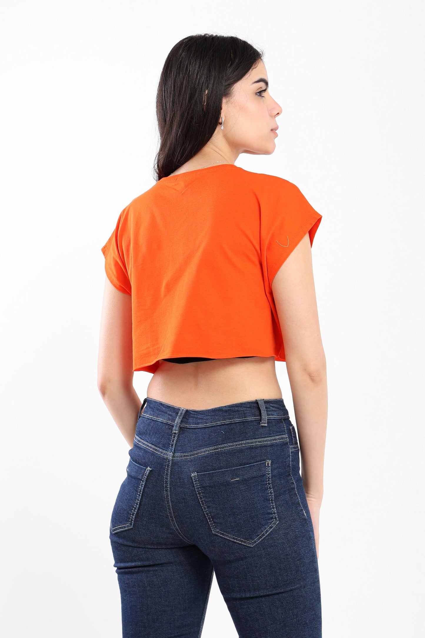 Cropped Top - Cap Sleeves - Outlet