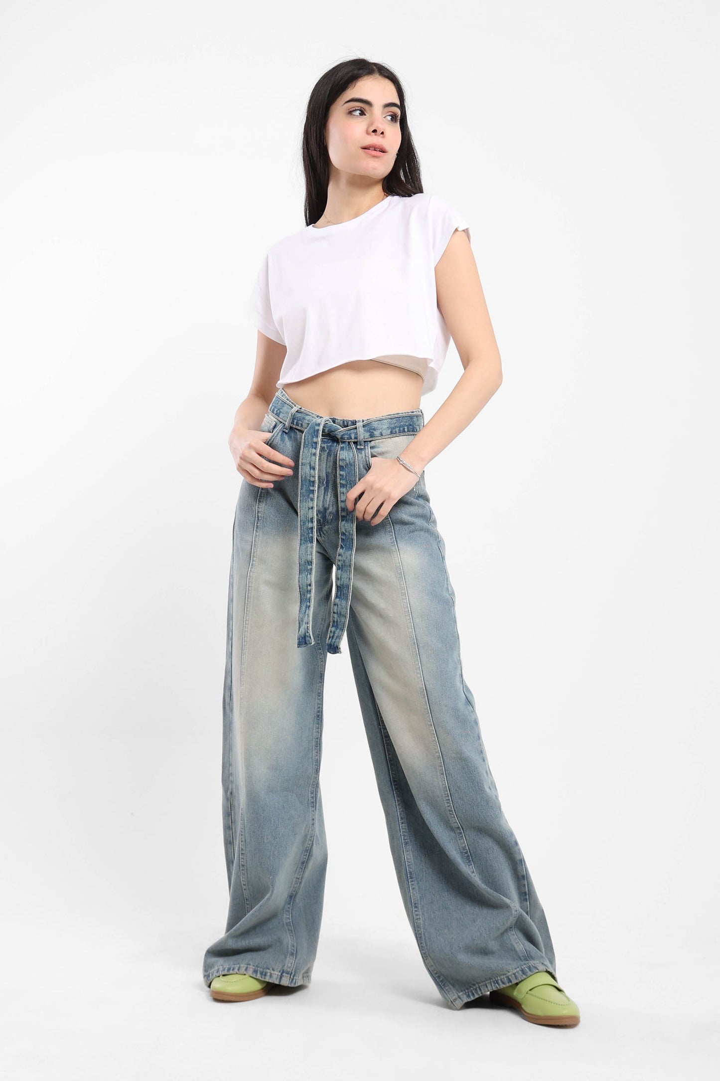 Cropped Top - Cap Sleeves - Outlet