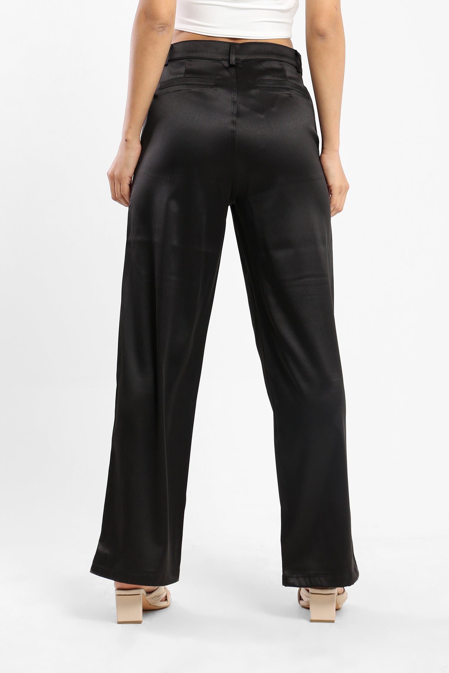 Pants Satin Cargo Pants - Outlet