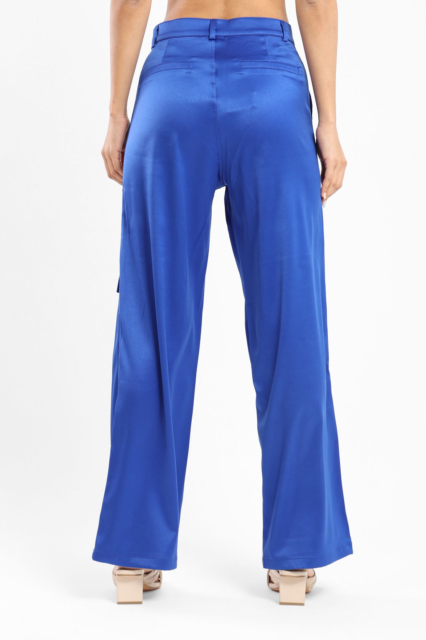 Pants Satin Cargo Pants - Outlet