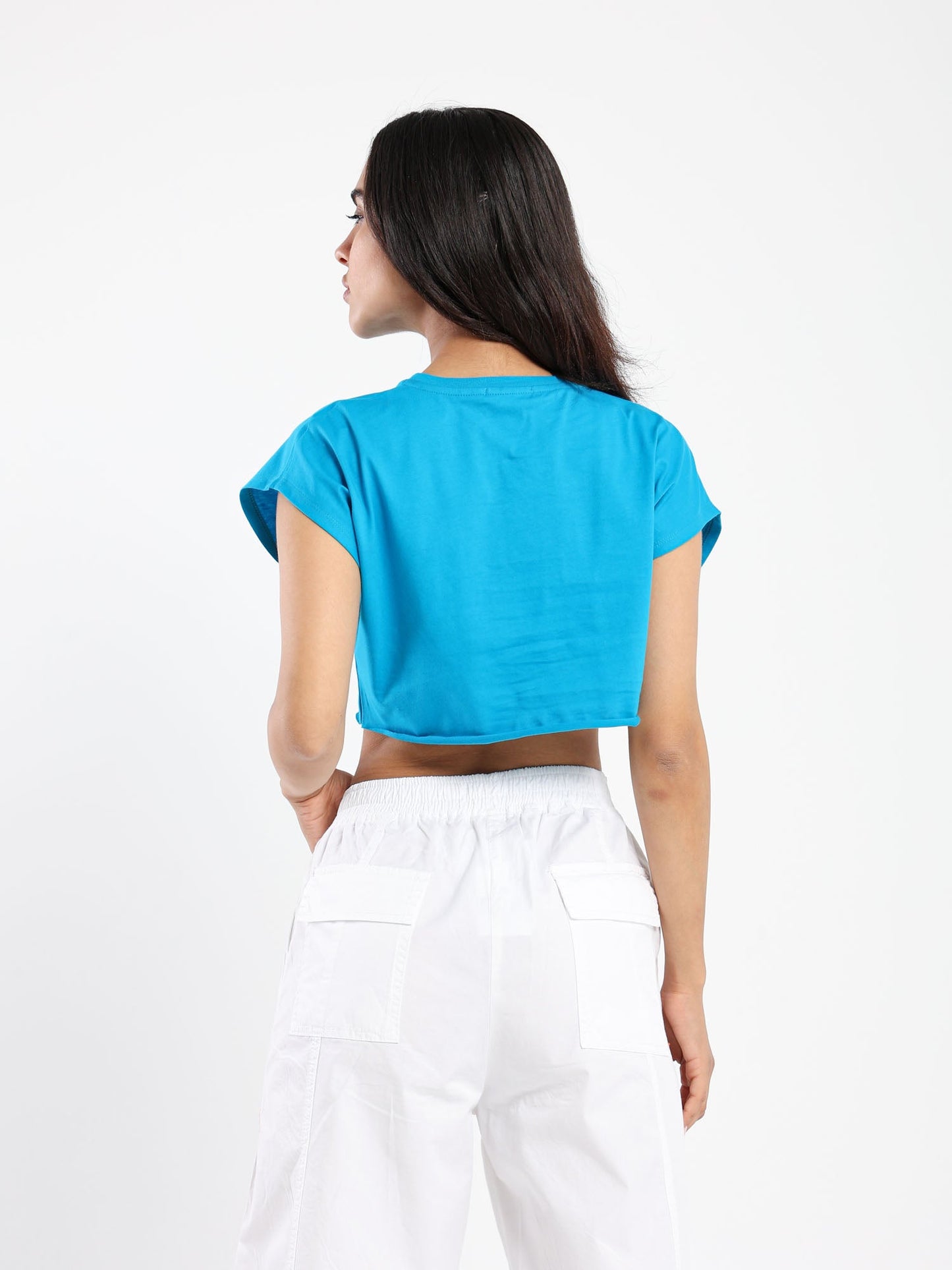 Cropped Top - Cap Sleeves - Outlet