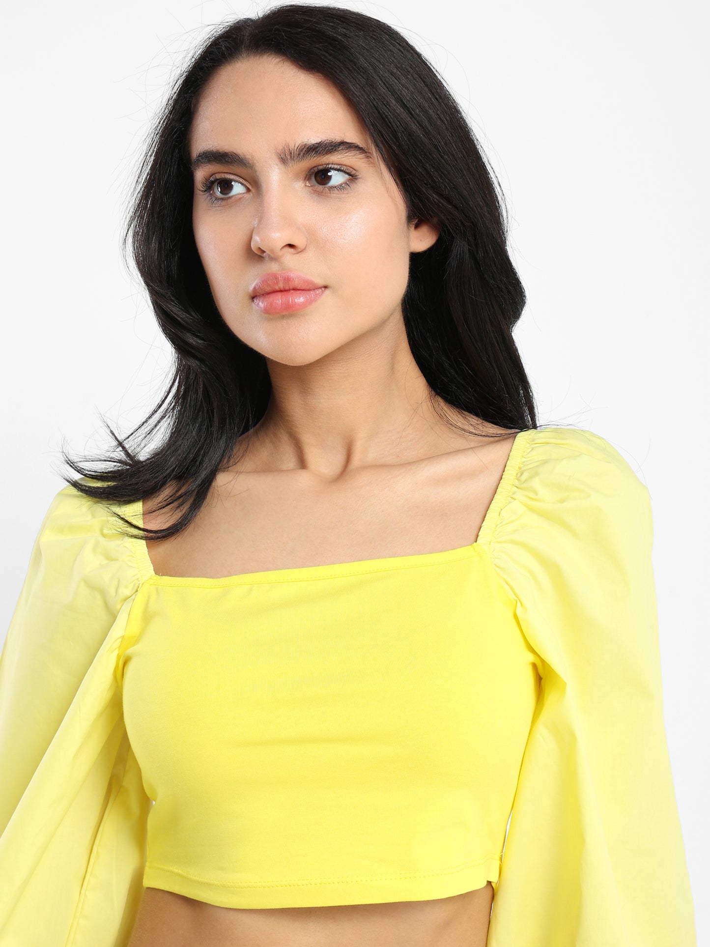 Poplin Sleeve Top - Outlet