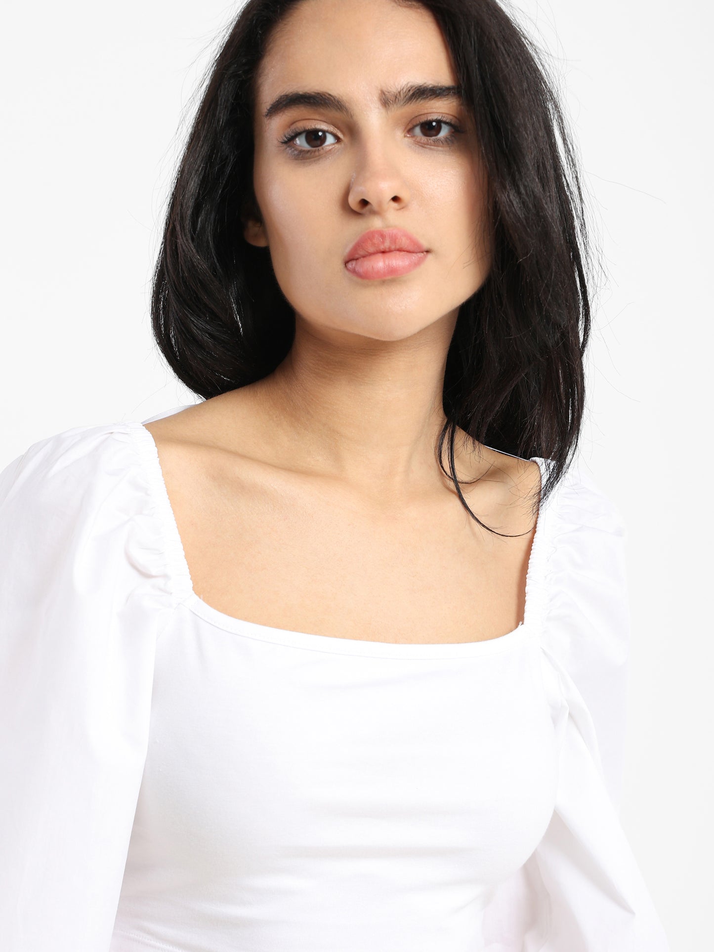 Poplin Sleeve Top - Outlet