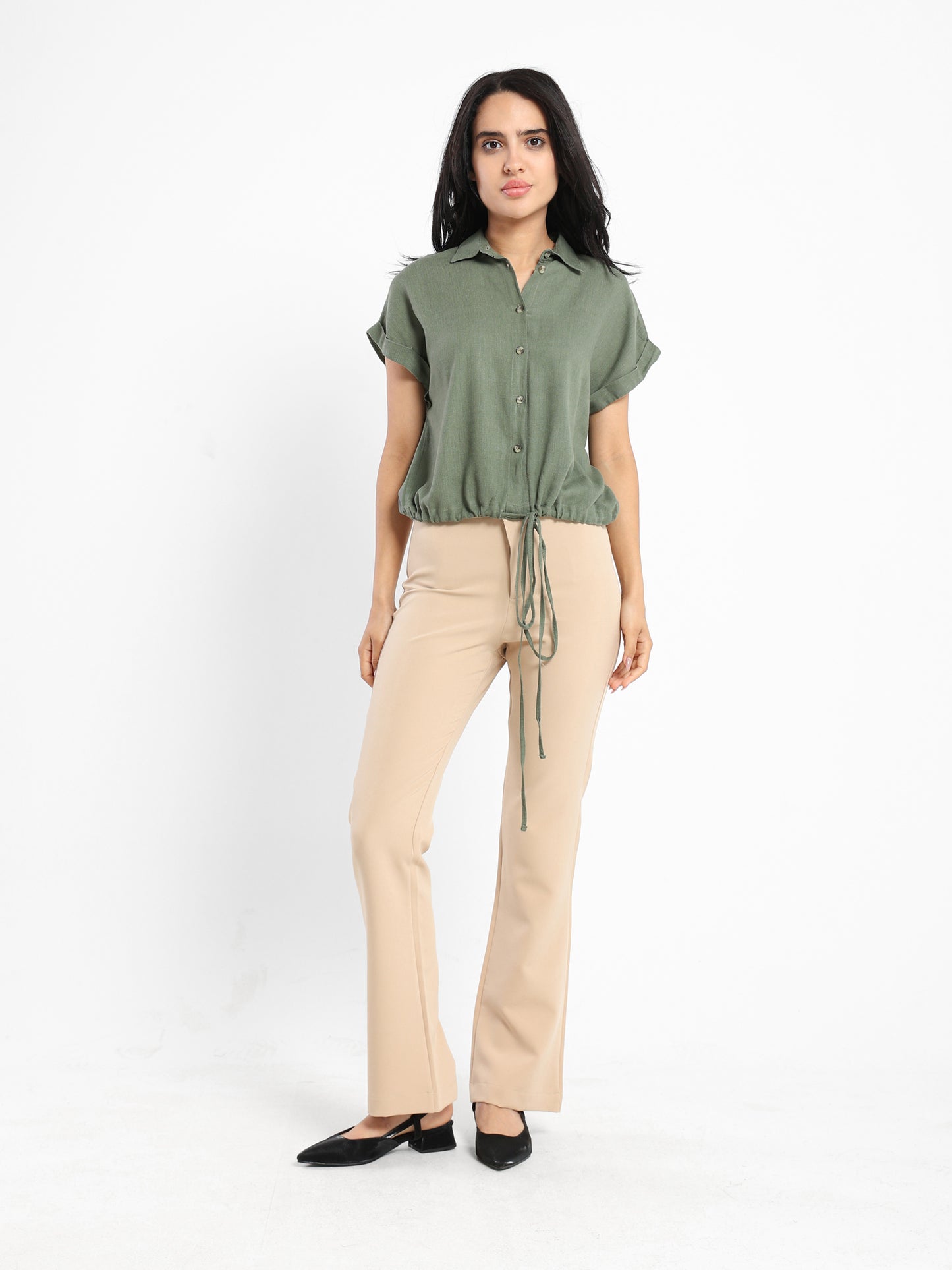 Slim Flare Pants - Outlet