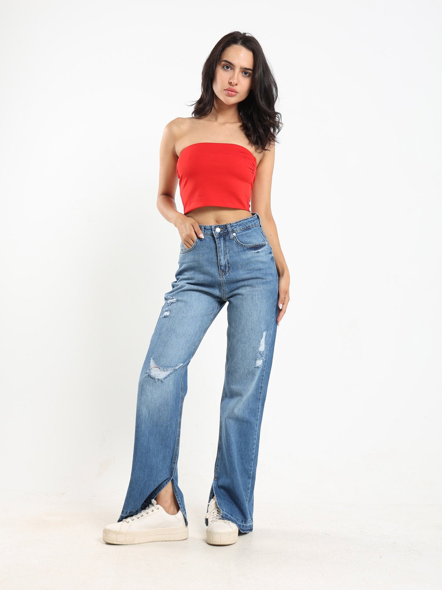 Twin Set Tube Top & Skirt Set - Outlet