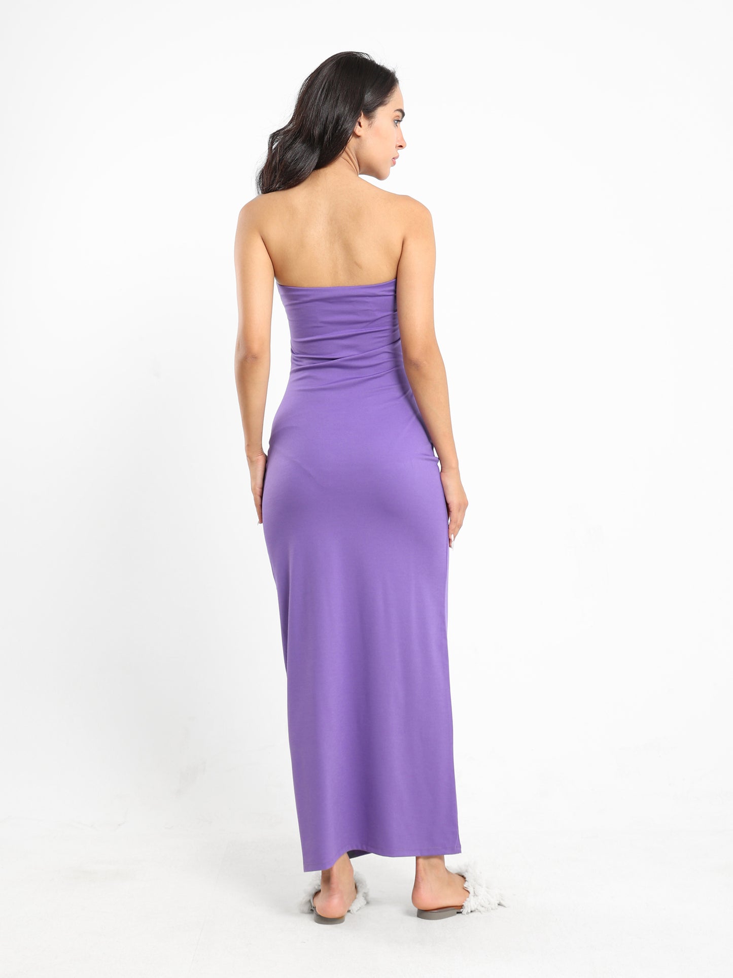 Fitted Off-Shoulder Dress - Outlet