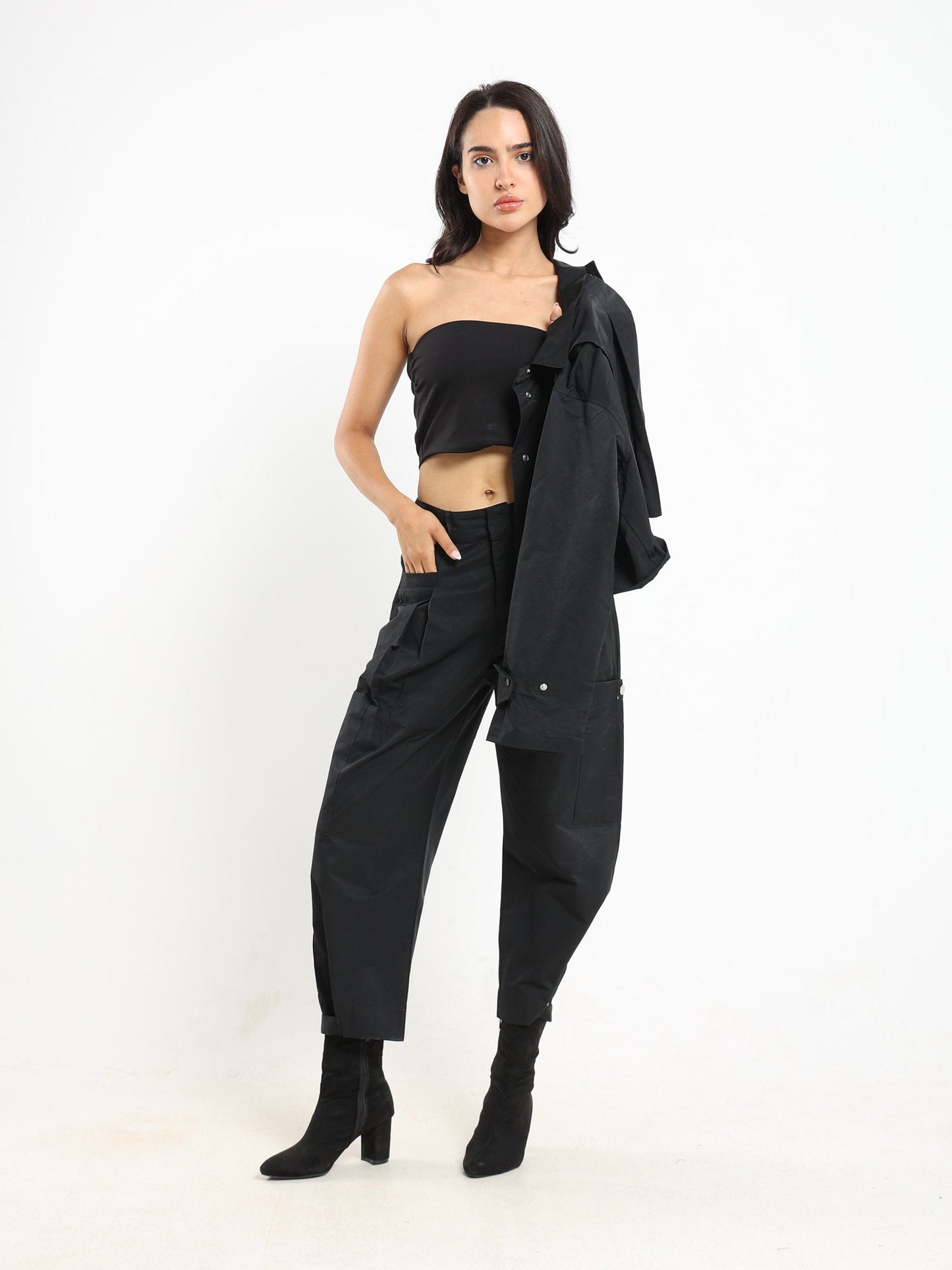 Cropped Utility Jacket