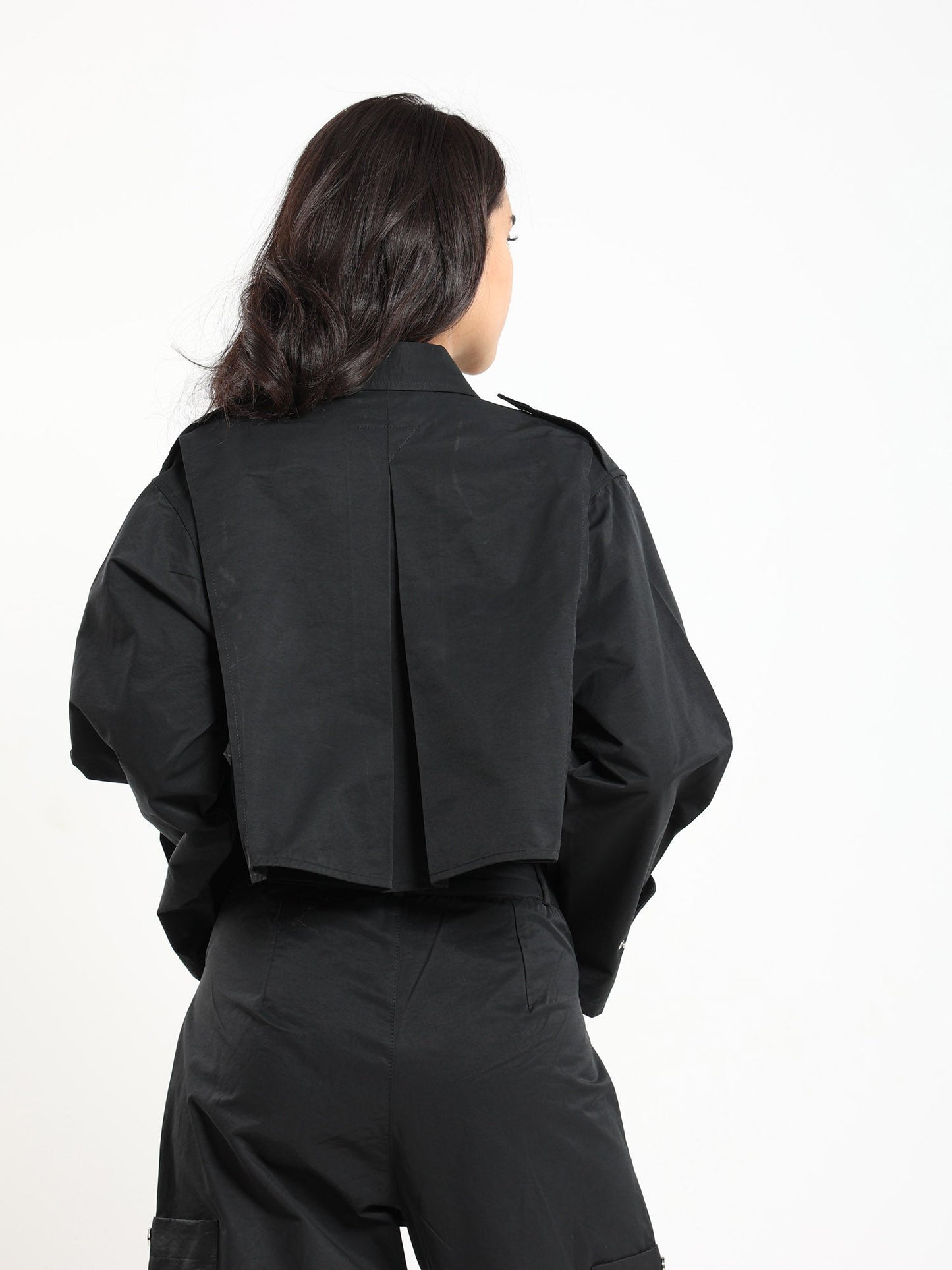 Cropped Utility Jacket