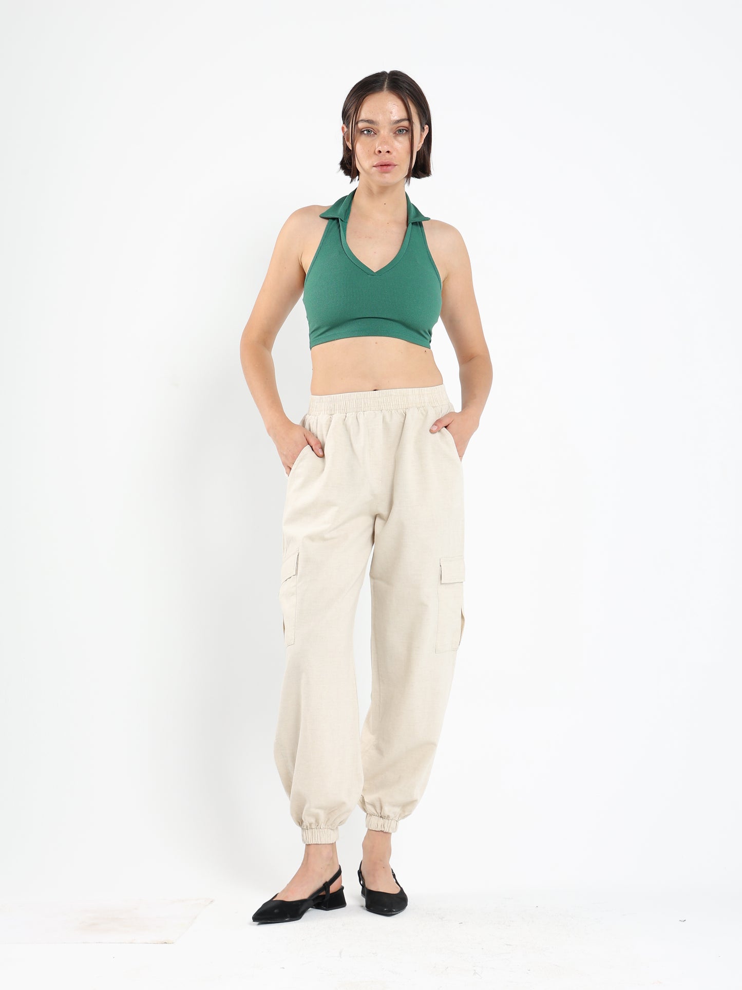 Cargo Pants with Side Pockets - Outlet