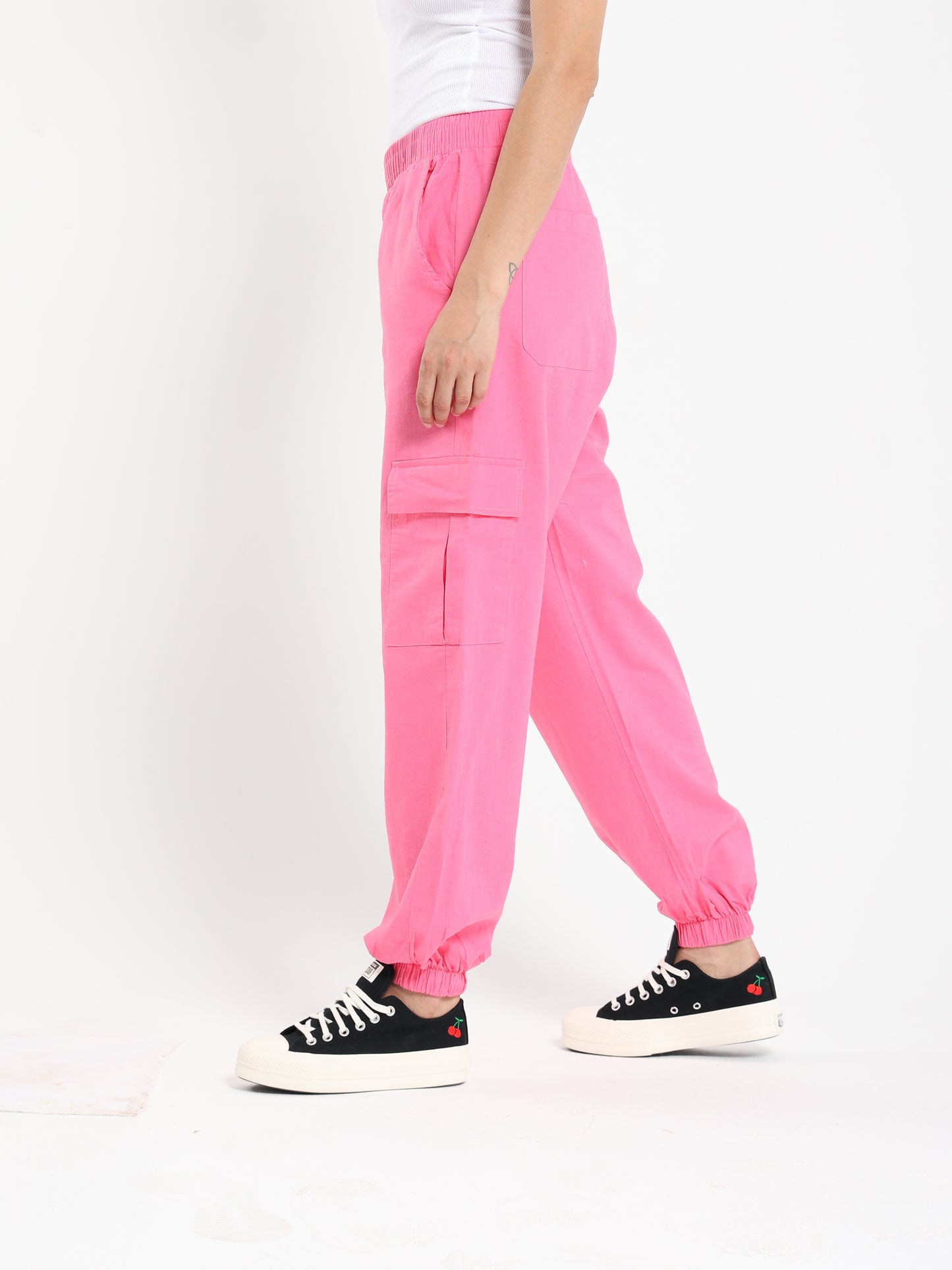 Cargo Pants with Side Pockets - Outlet