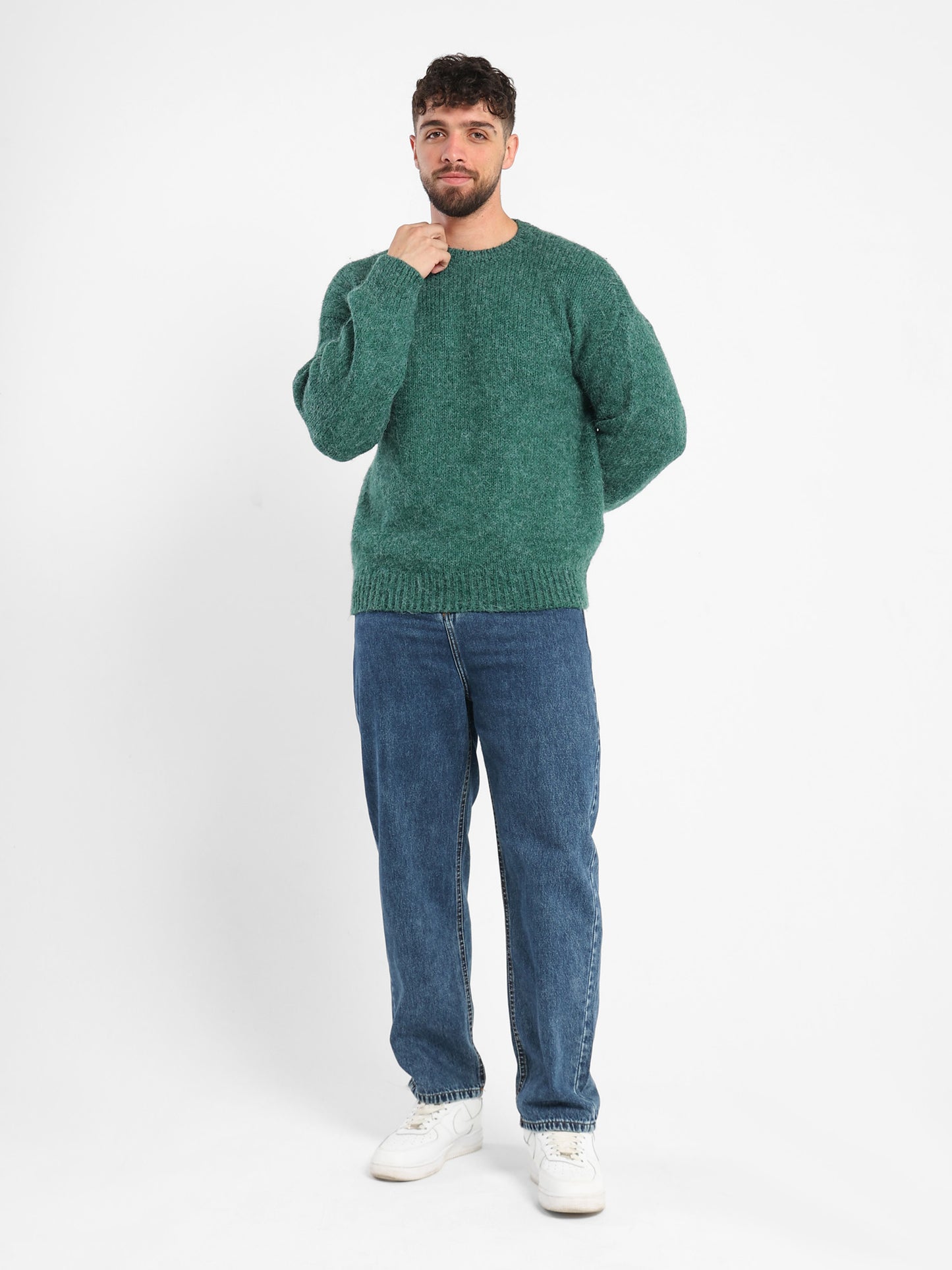 Relaxed Small Braided Pullover
