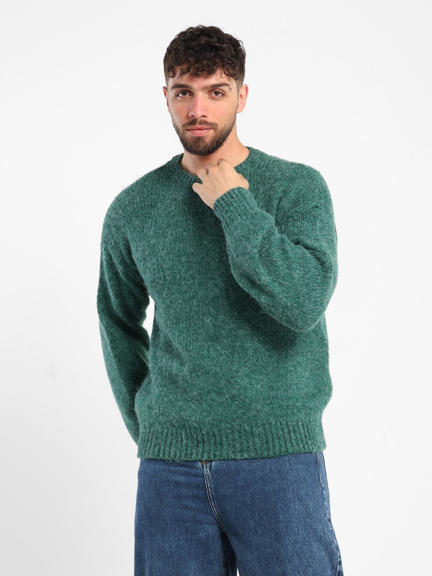 Relaxed Small Braided Pullover