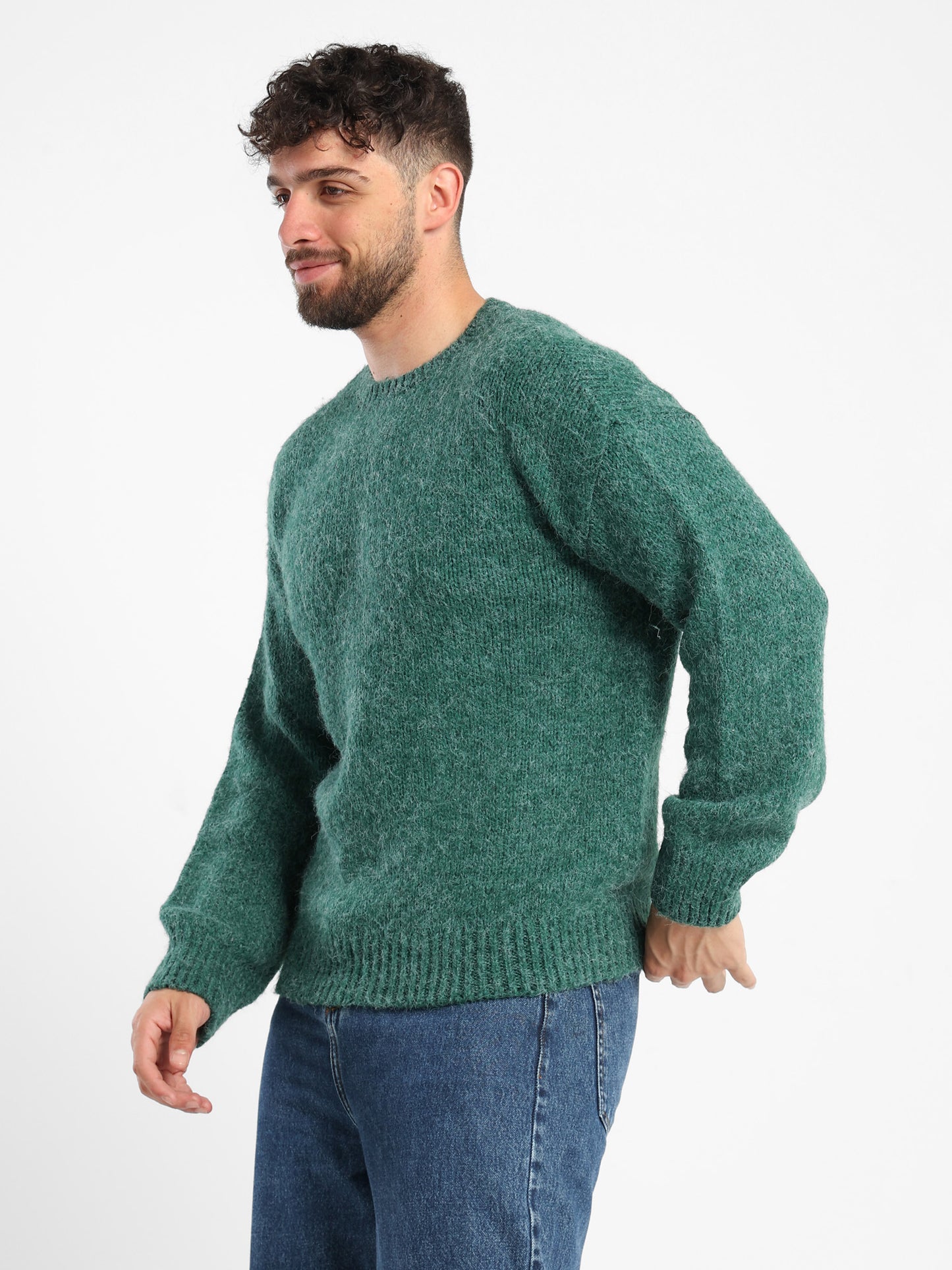 Relaxed Small Braided Pullover