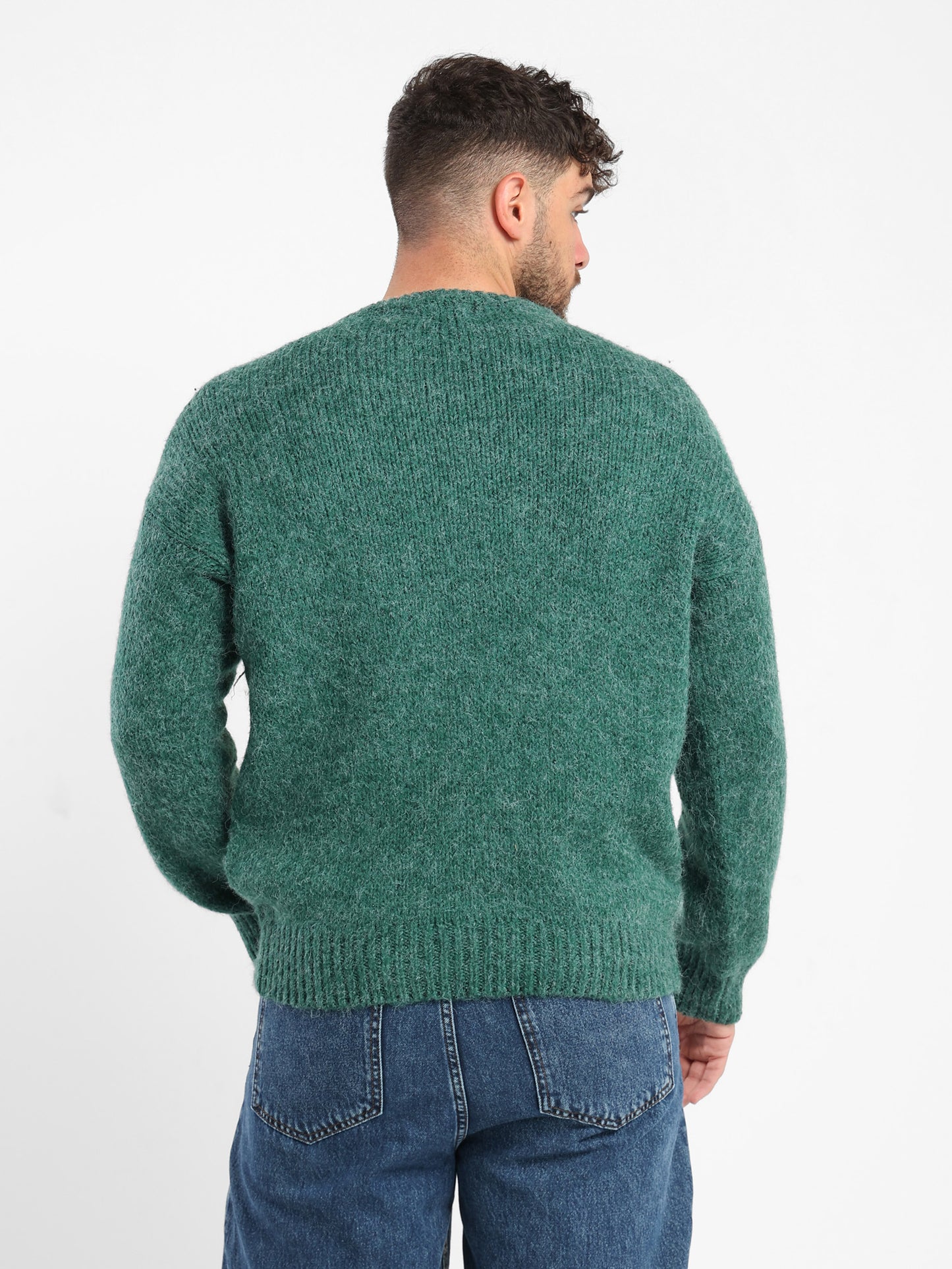 Relaxed Small Braided Pullover