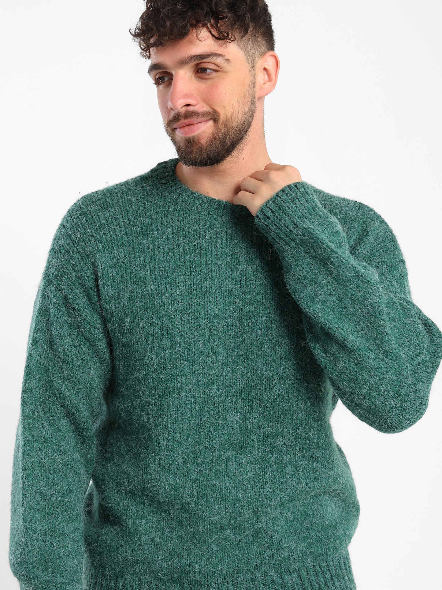 Relaxed Small Braided Pullover