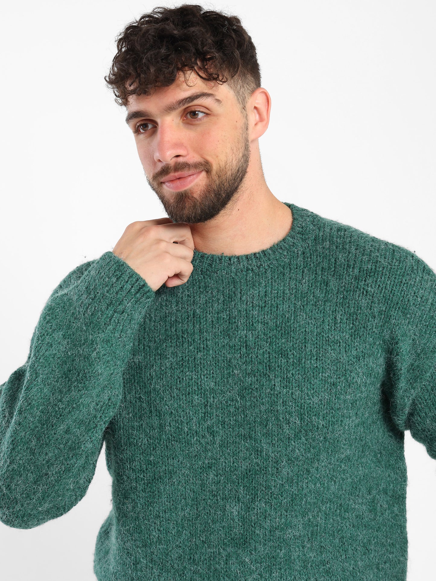 Relaxed Small Braided Pullover