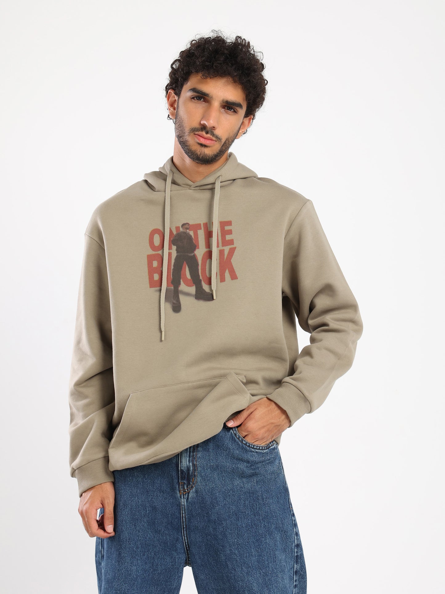 On the Block Print Hoodie - Outlet
