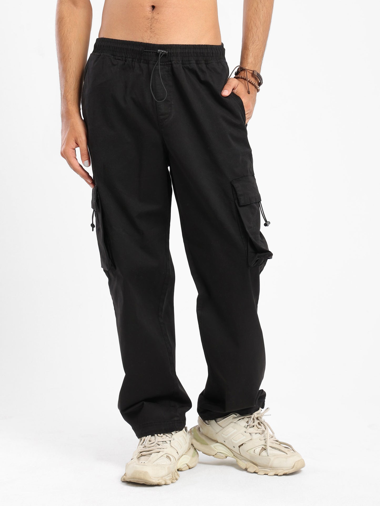 Pleated Parachute Pants - Outlet