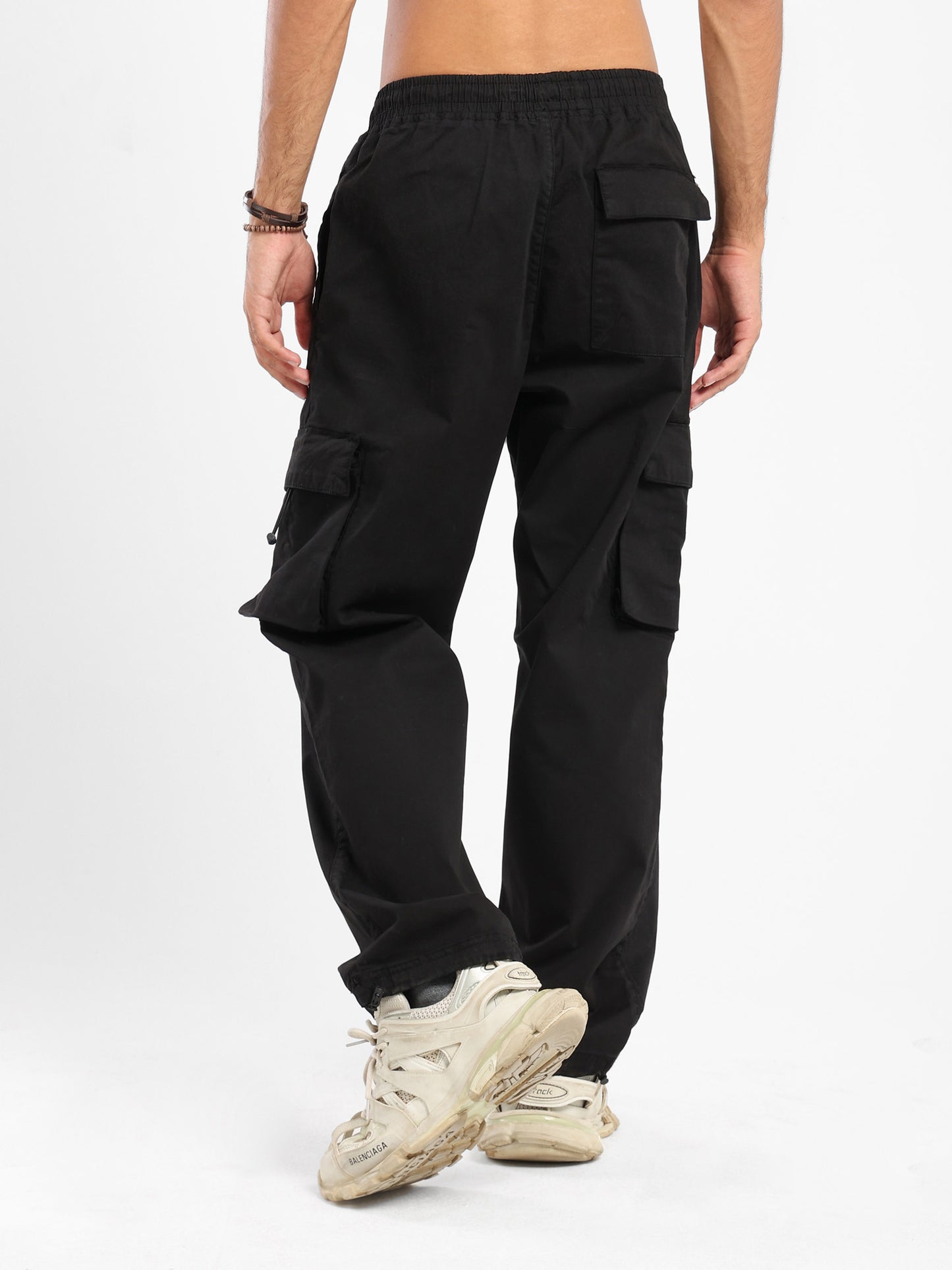 Pleated Parachute Pants - Outlet
