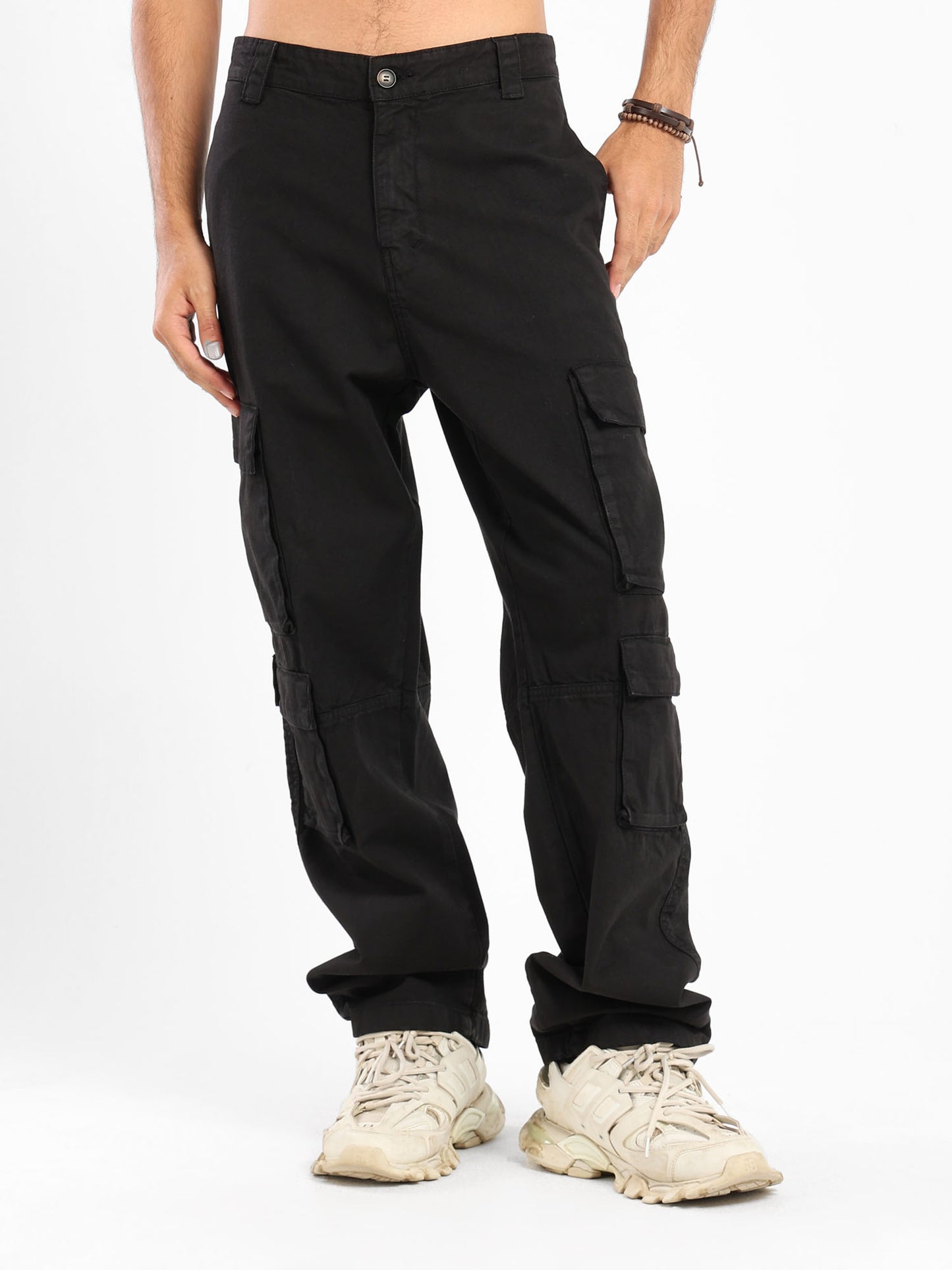 Loose Fit Cargo Pants - Outlet