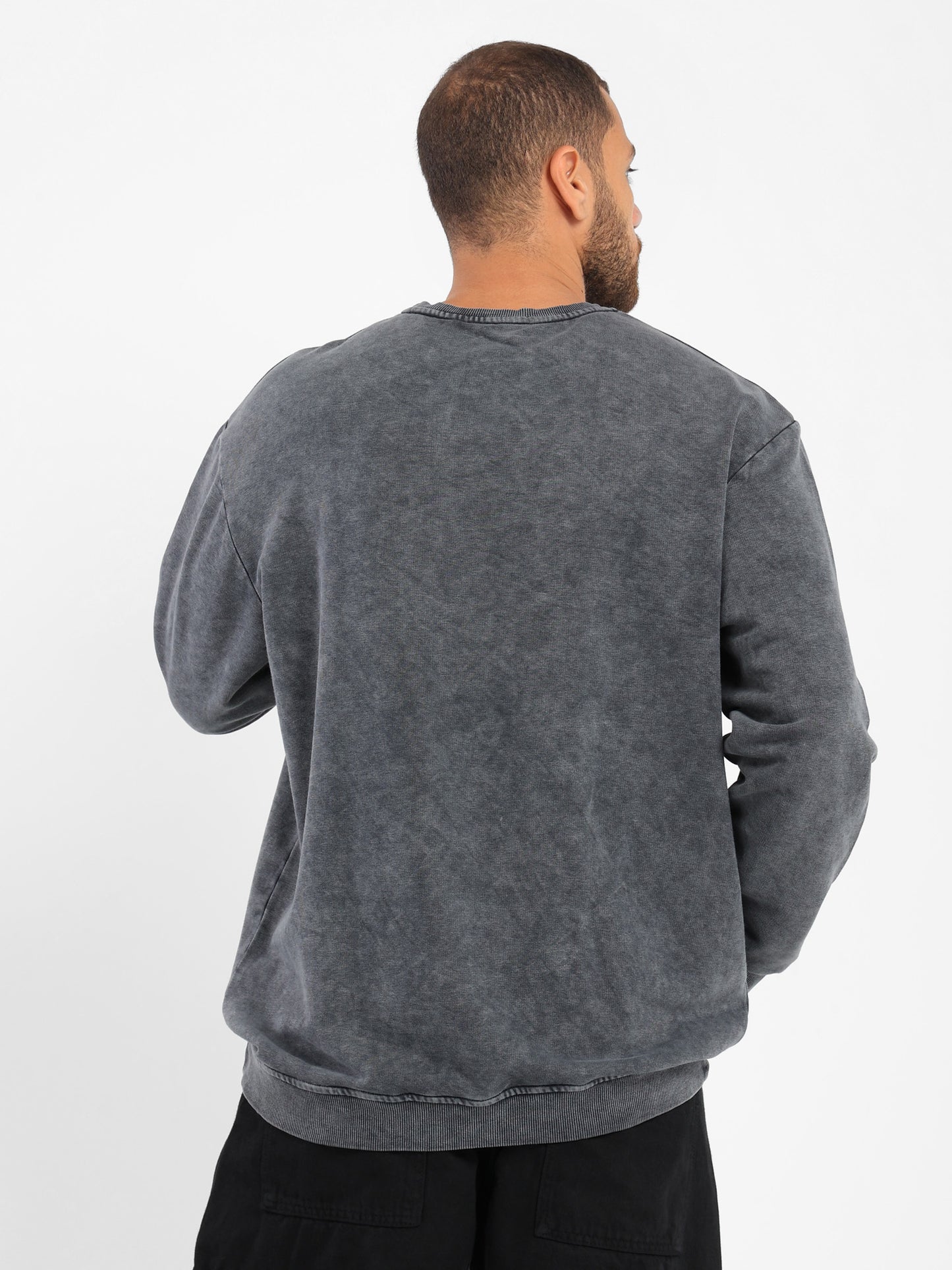 Concert Poster Print Sweatshirt - Outlet