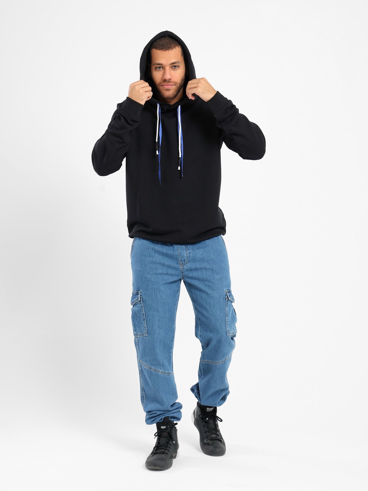 Regular Hoodie with Printed Details - Outlet