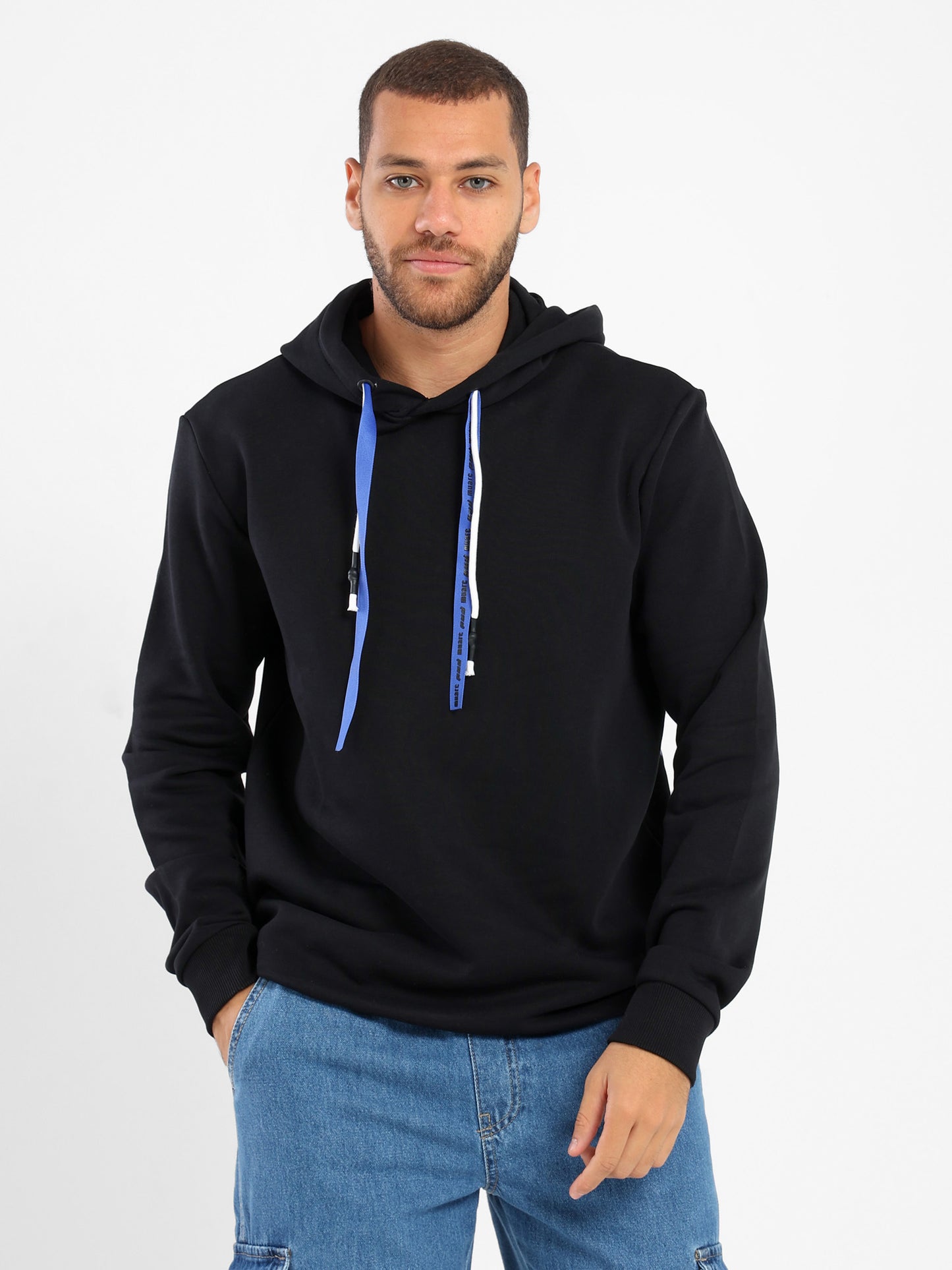 Regular Hoodie with Printed Details - Outlet