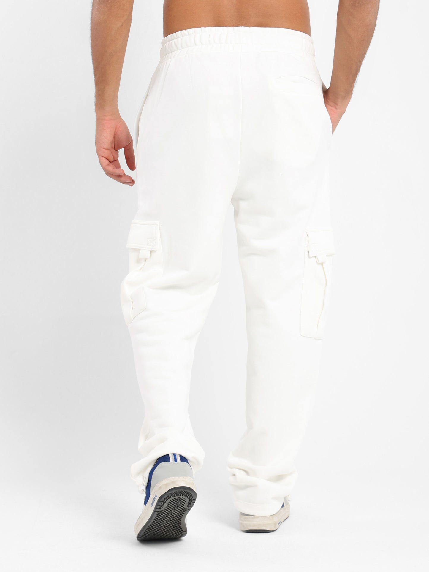 Asymmetrical Drawstring Loose Sweatpants - Outlet